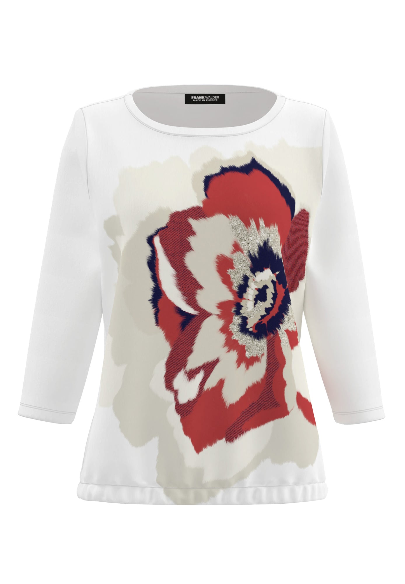 Frank Walder 3/4-Shirts weiß