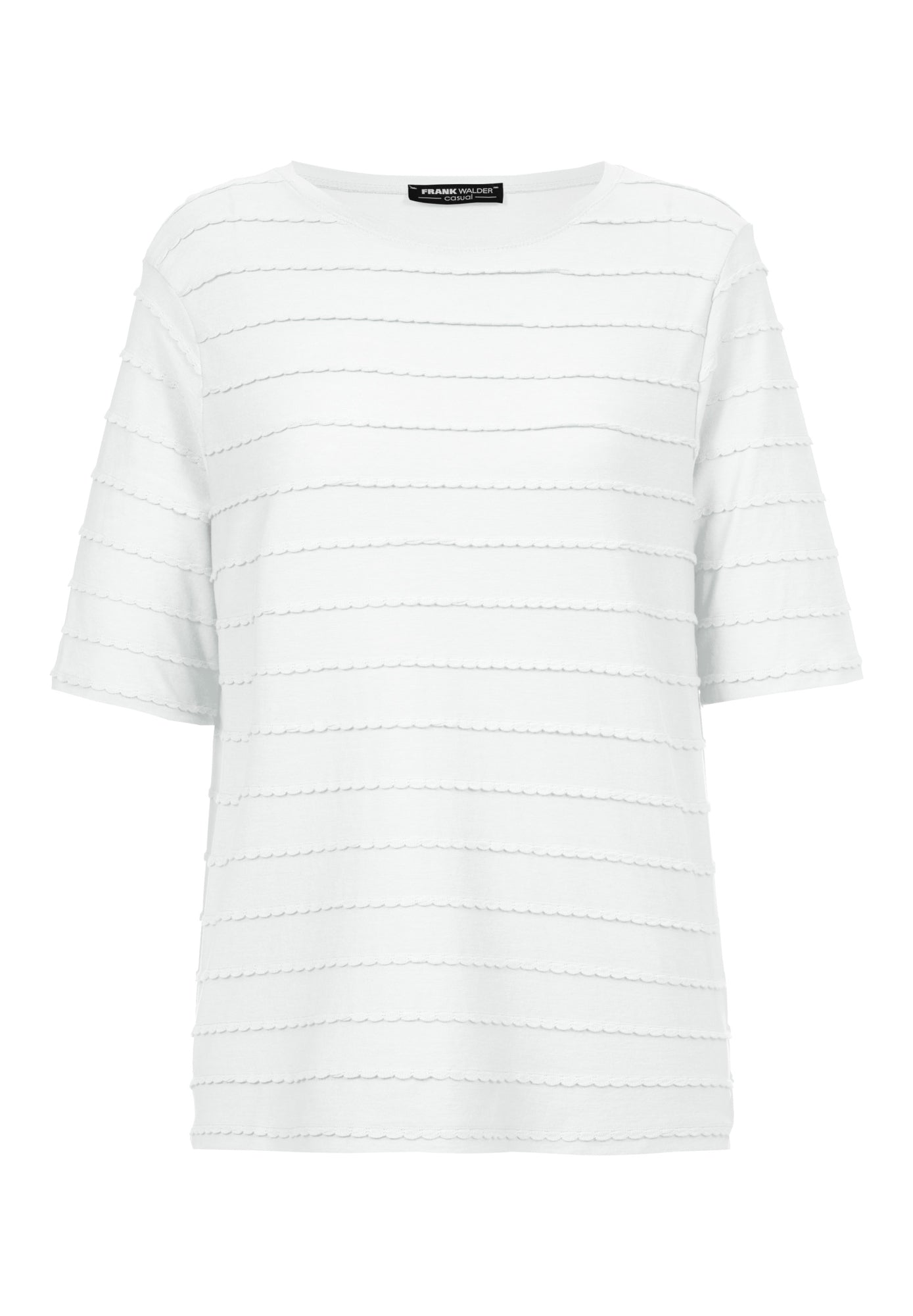 Frank Walder T-Shirts weiß