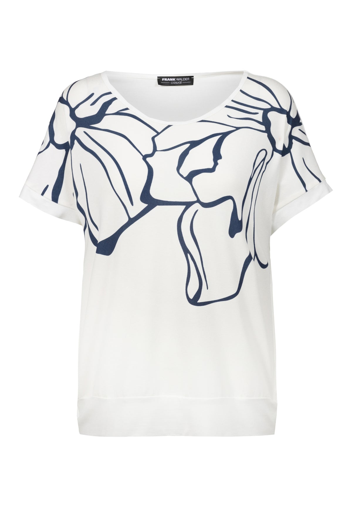 Frank Walder T-Shirts weiß