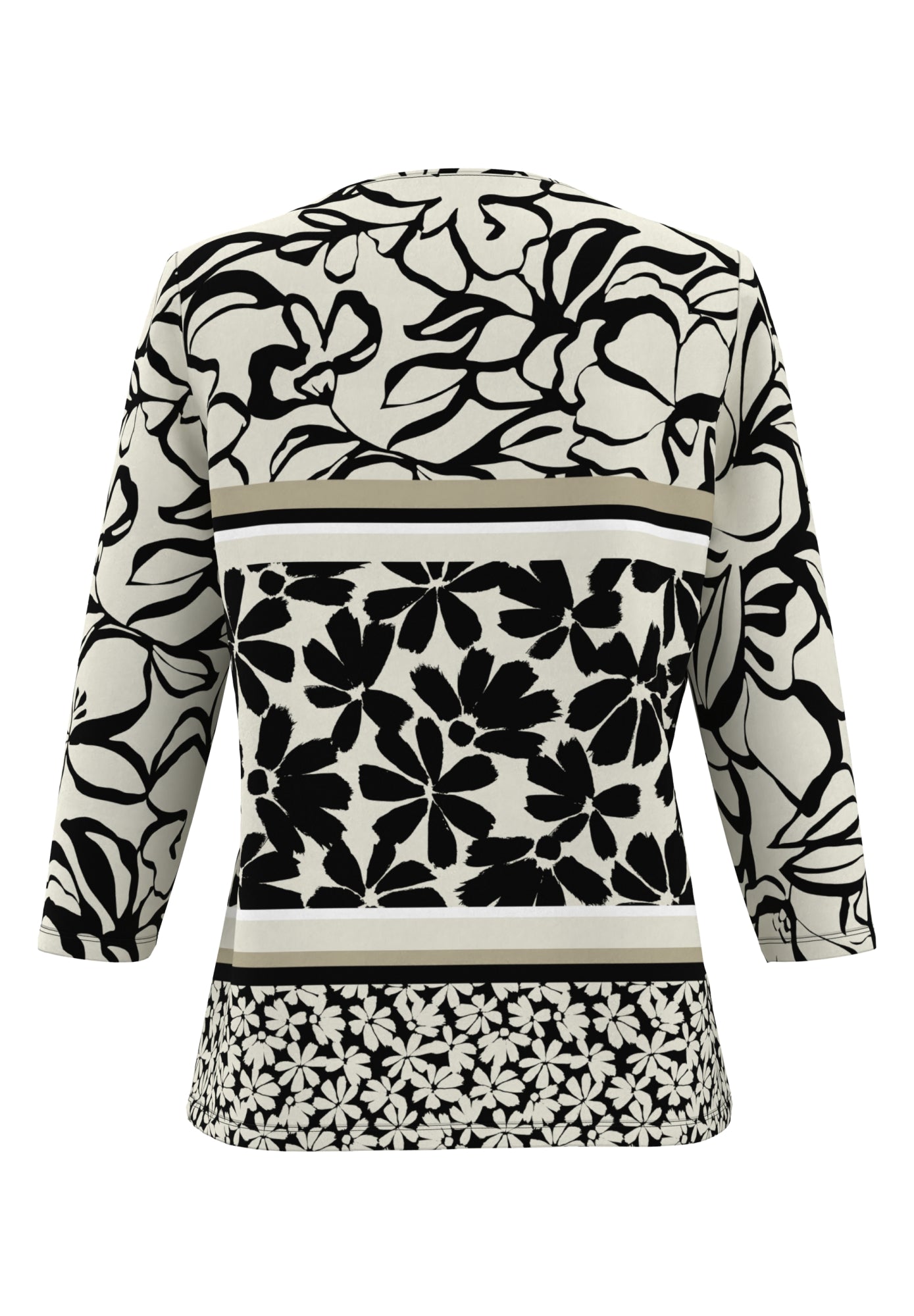 Frank Walder 3/4-Shirts schwarz