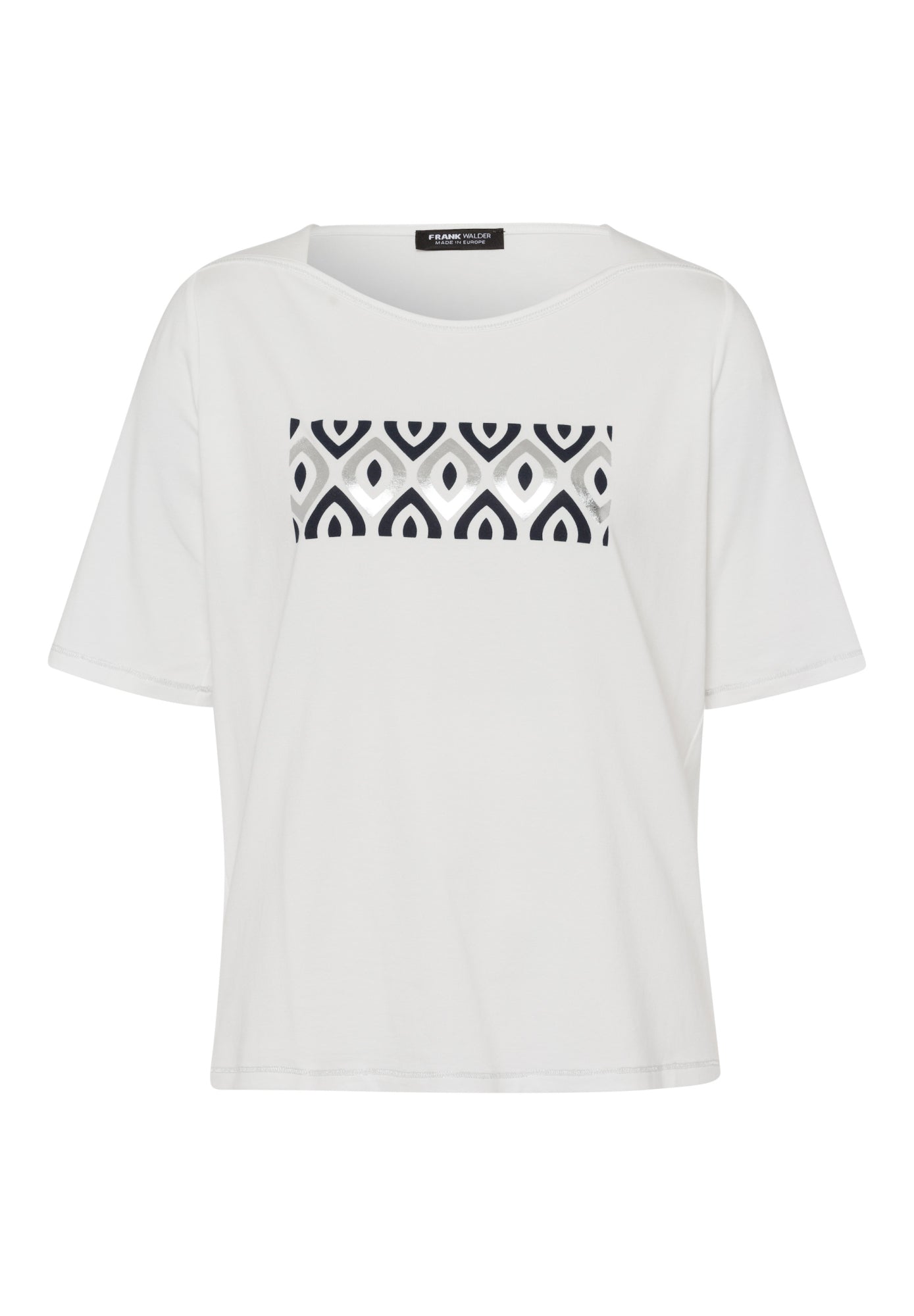 Frank Walder T-Shirts weiß