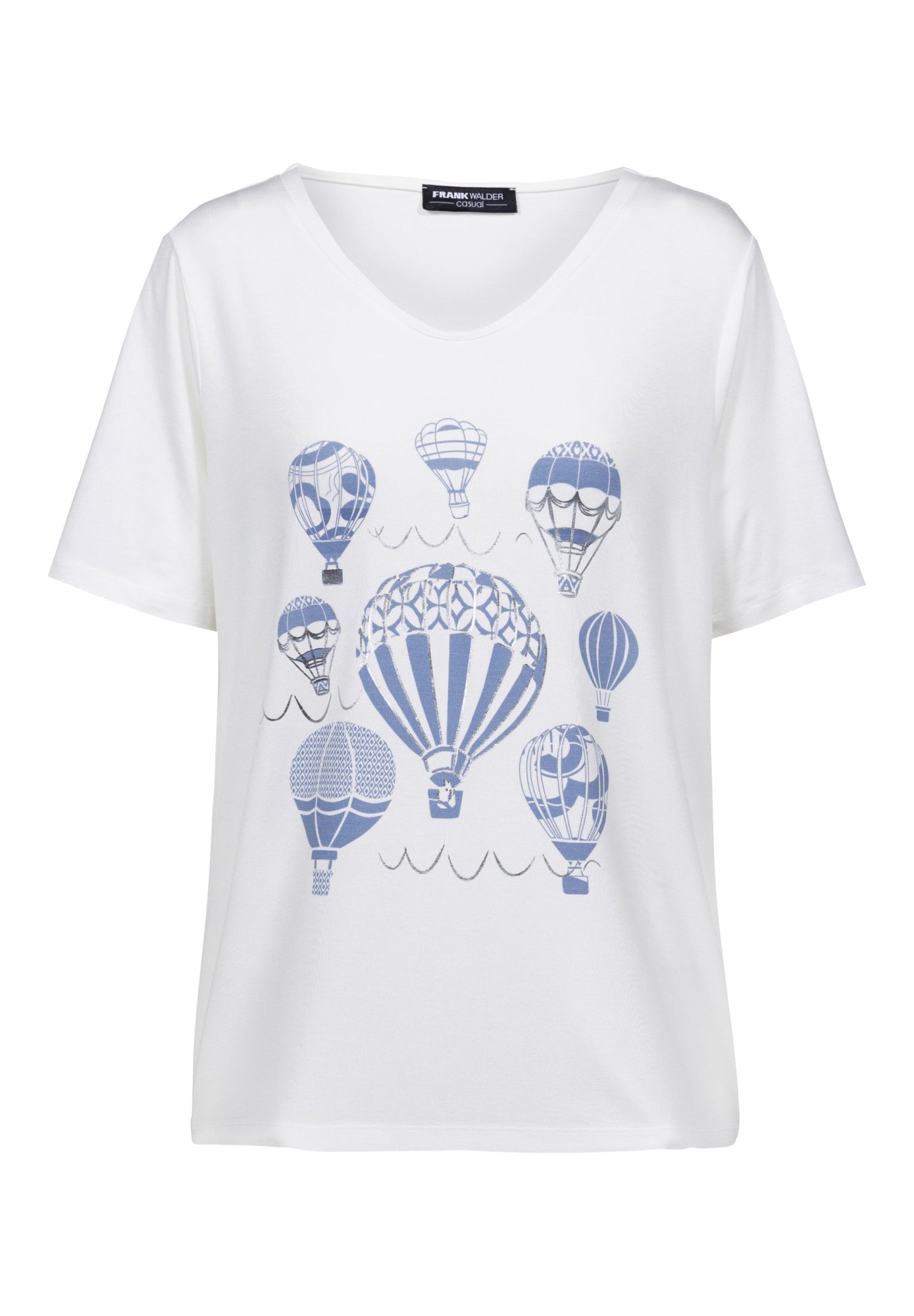 Frank Walder T-Shirts weiß