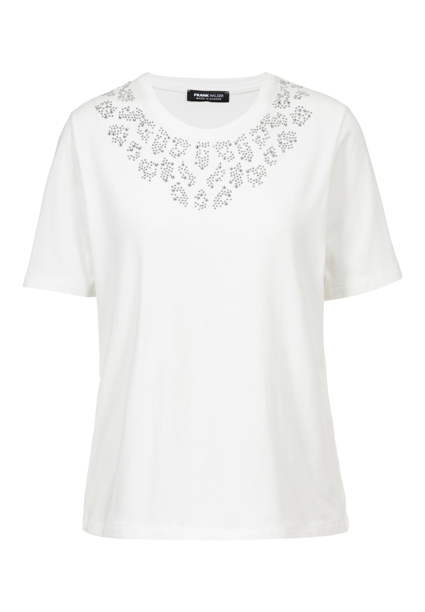 Frank Walder T-Shirts weiß