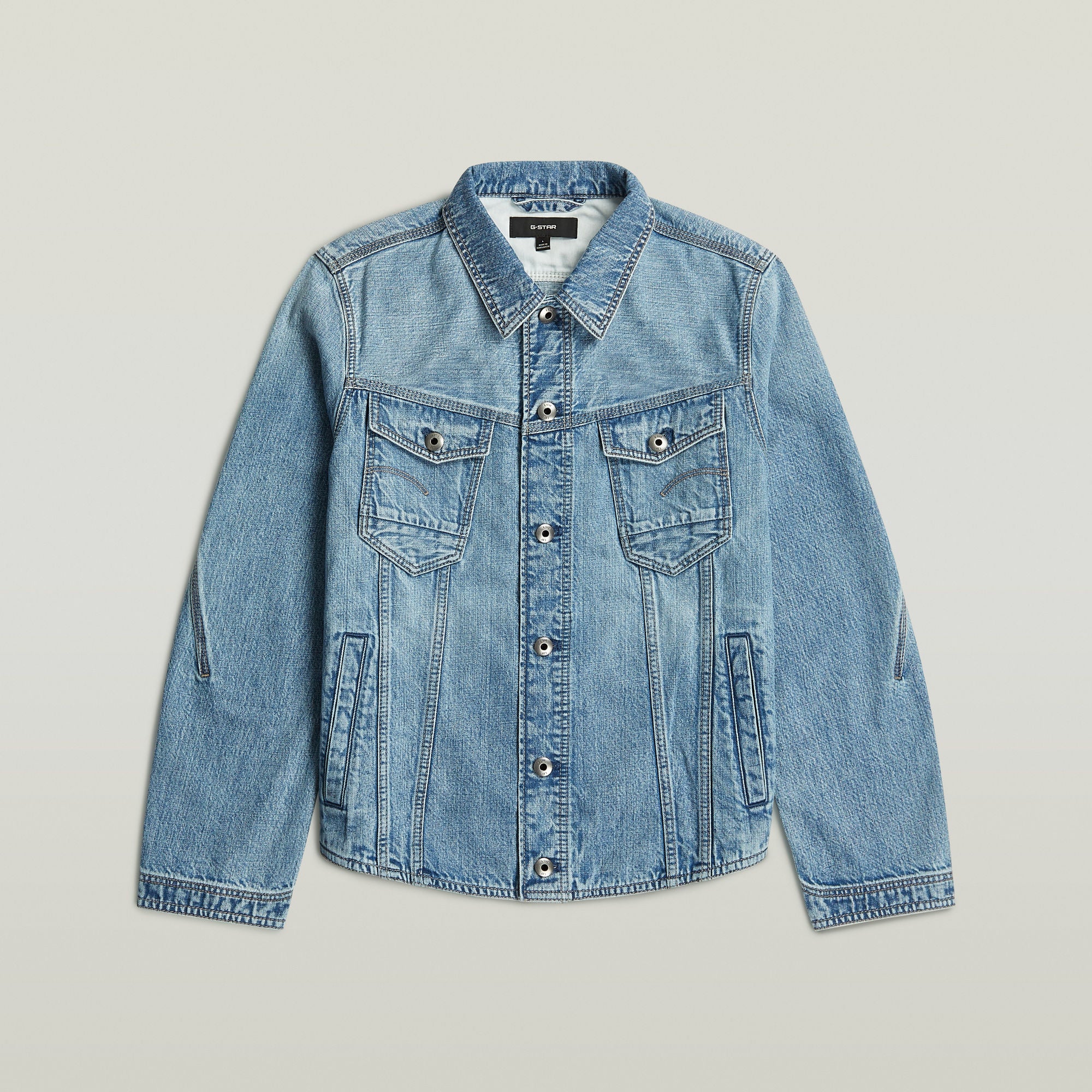 G-Star RAW Jeansjacken blau