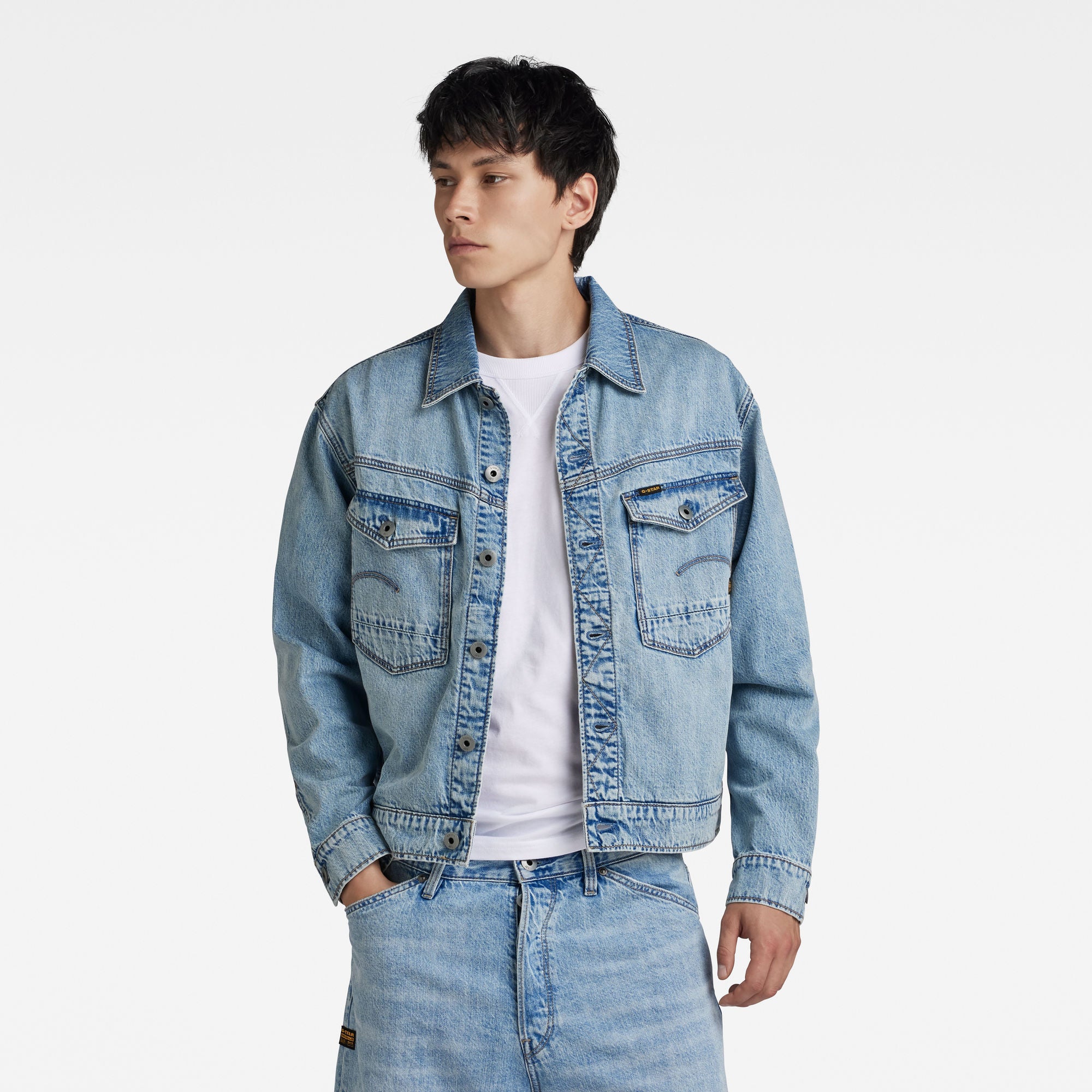 G-Star RAW Jacken & Mäntel hellblau