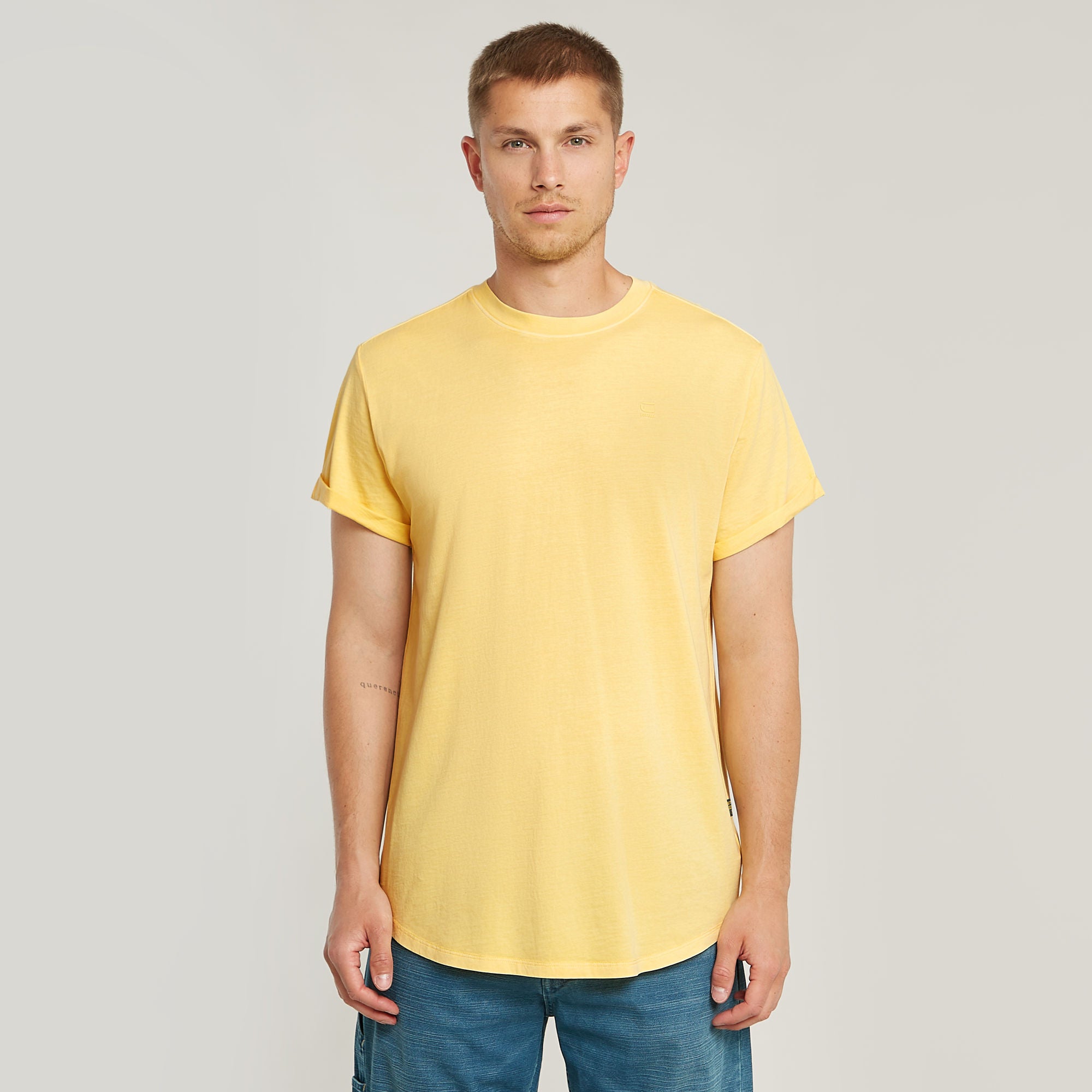G-Star RAW T-Shirts gelb