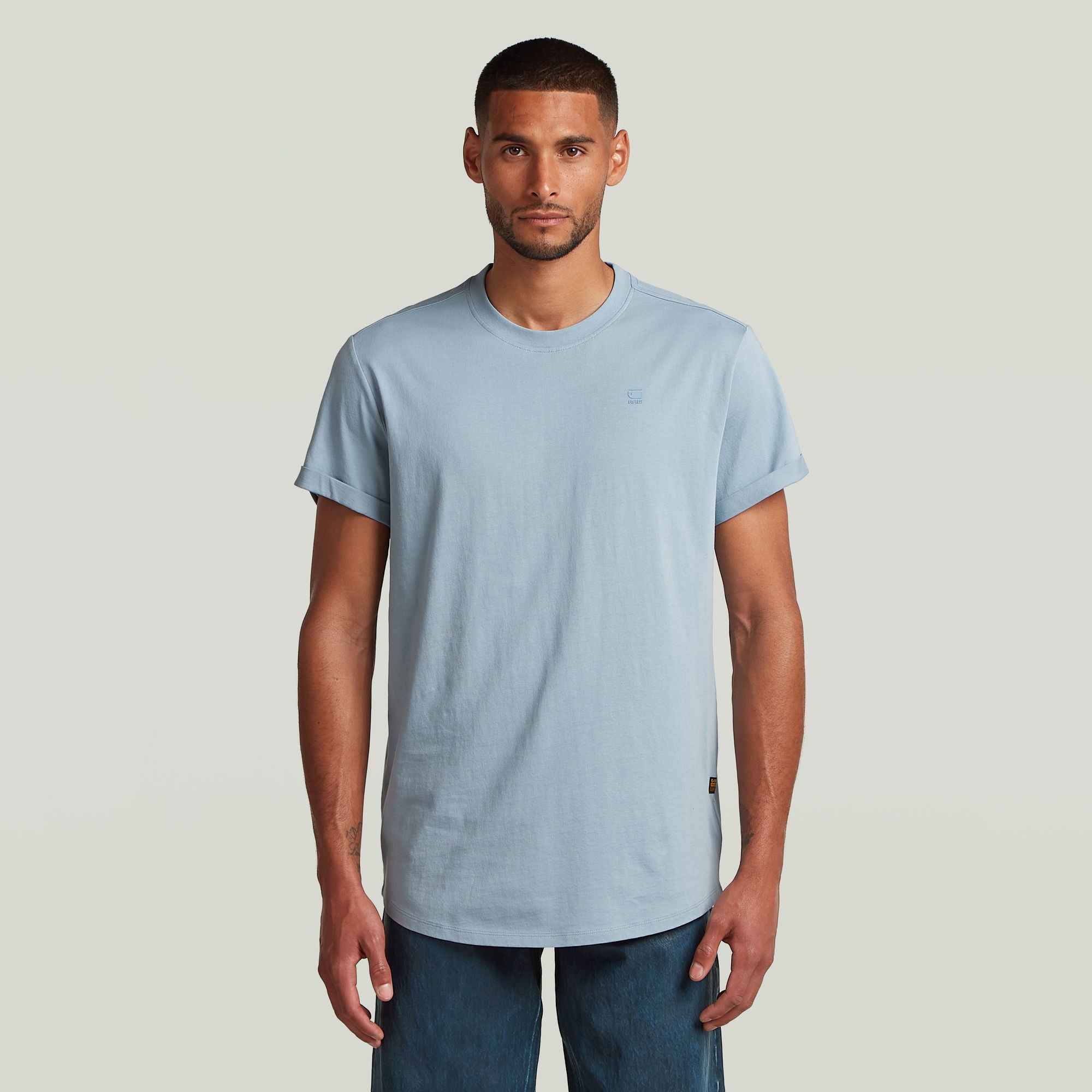 G-Star RAW T-Shirts hellblau