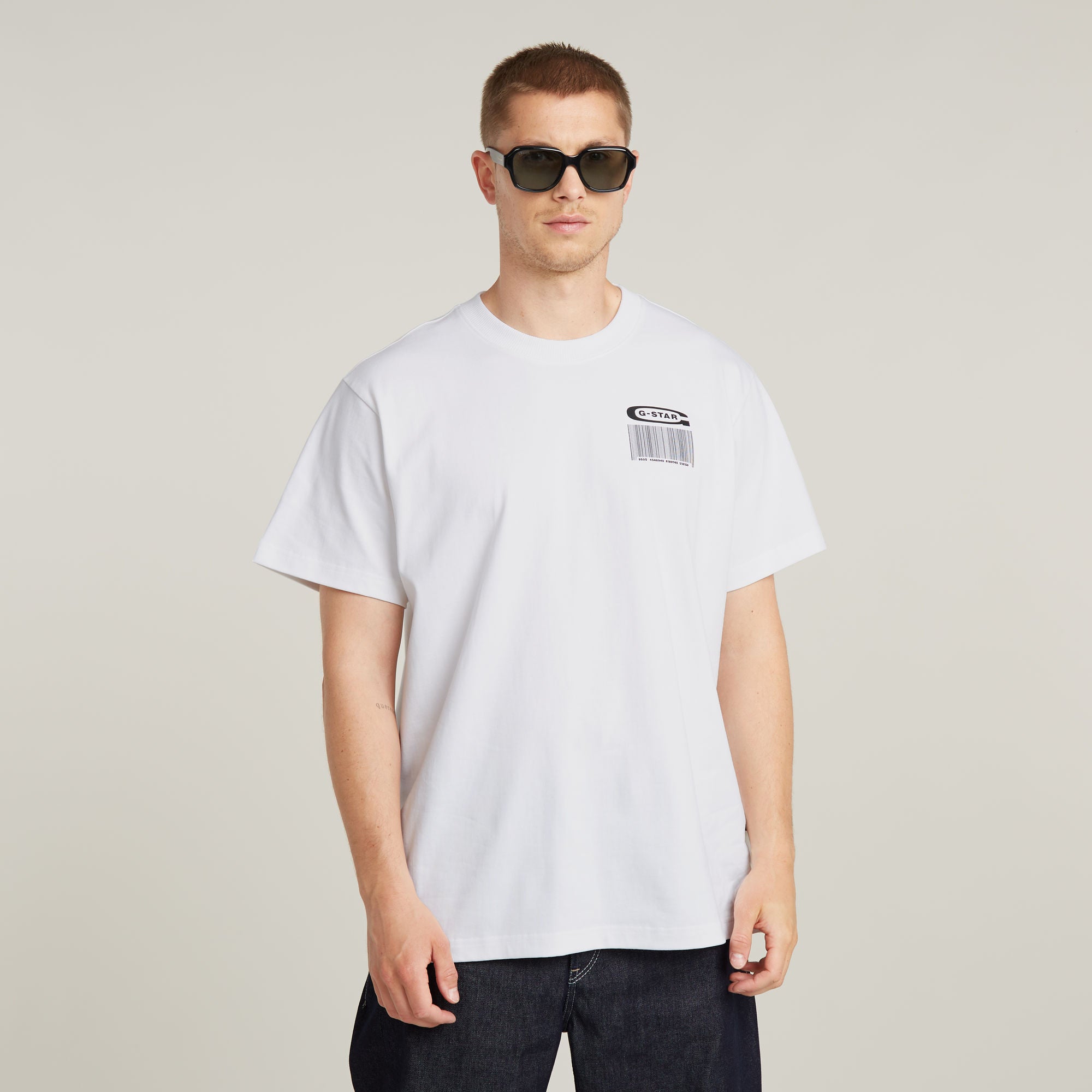 G-Star RAW T-Shirts weiß
