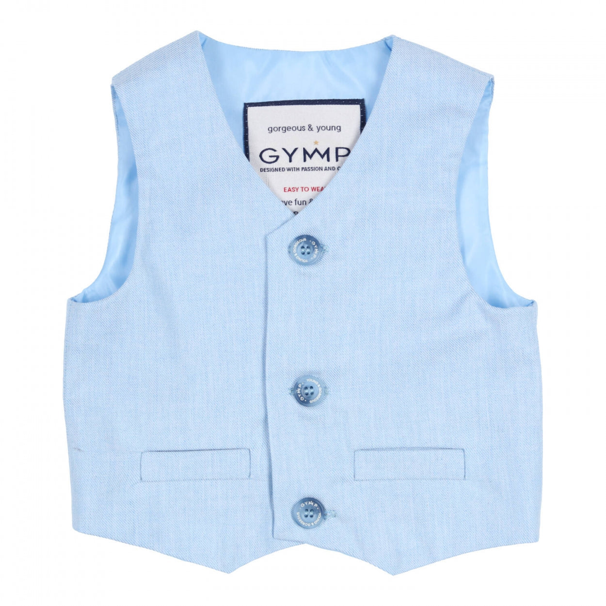 GYMP Jacken, Overalls hellblau