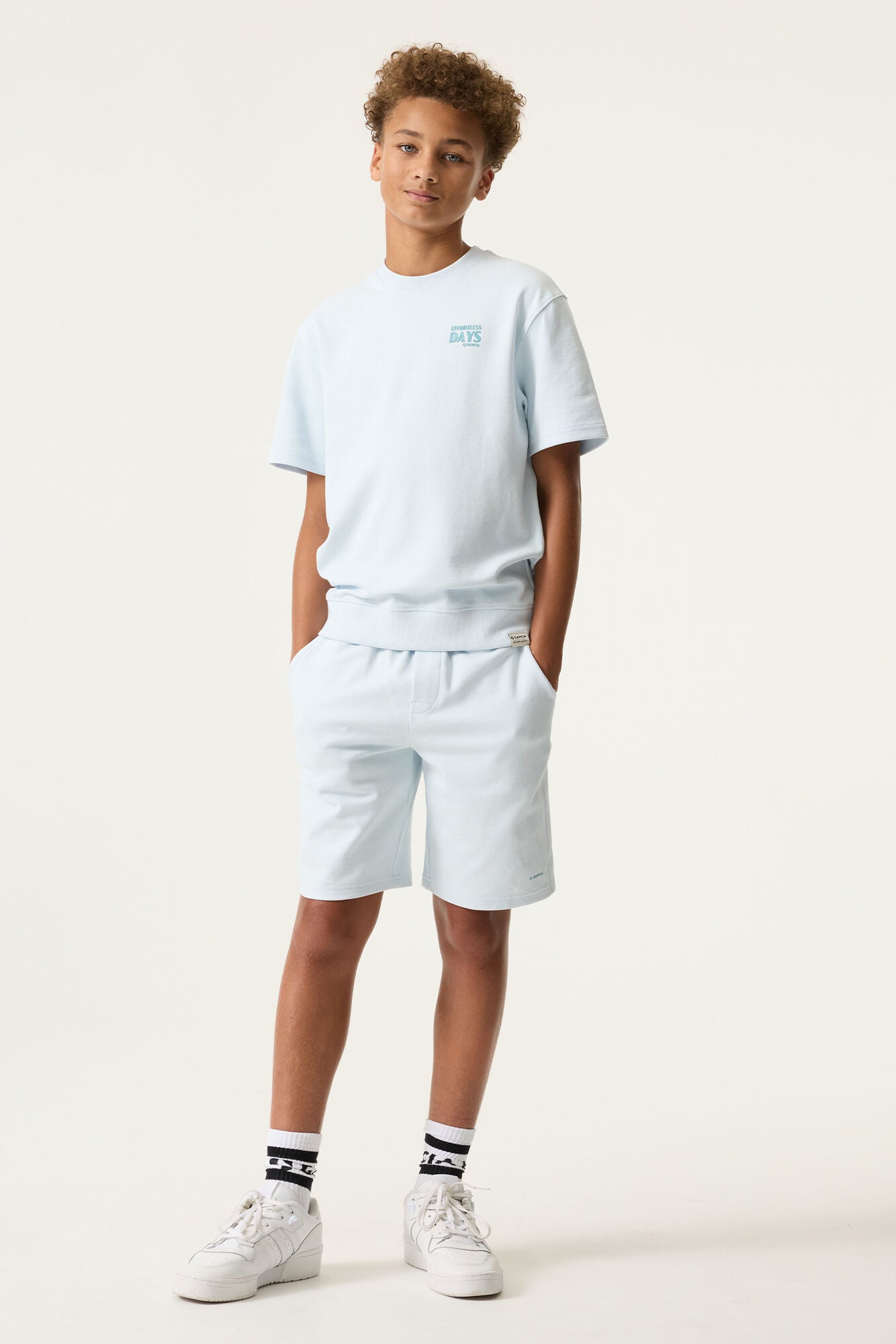 Garcia Jeans & Hosen hellblau