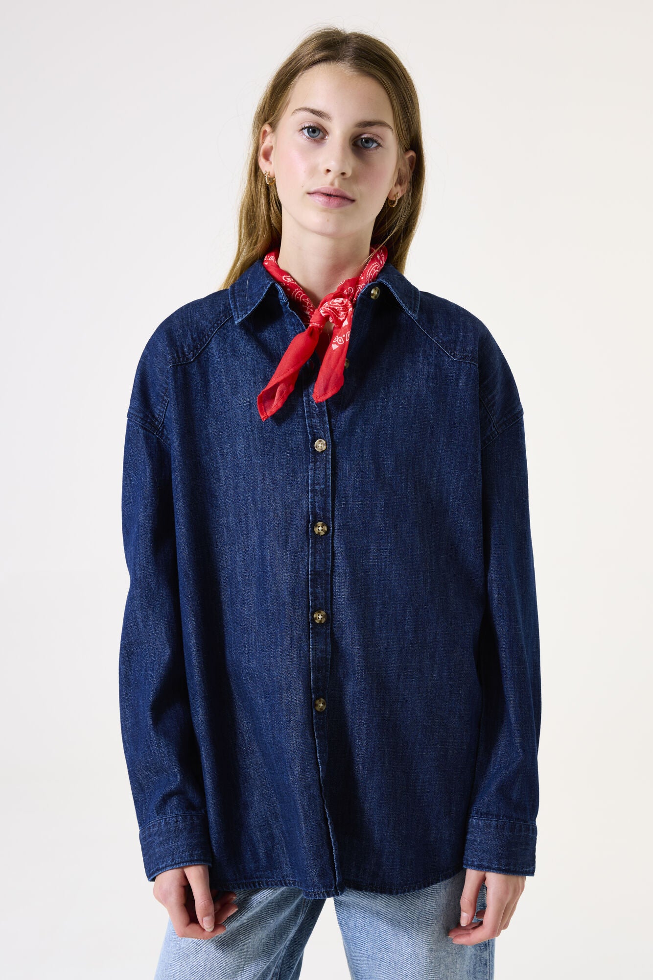 Garcia Shirts & Blusen dunkelblau