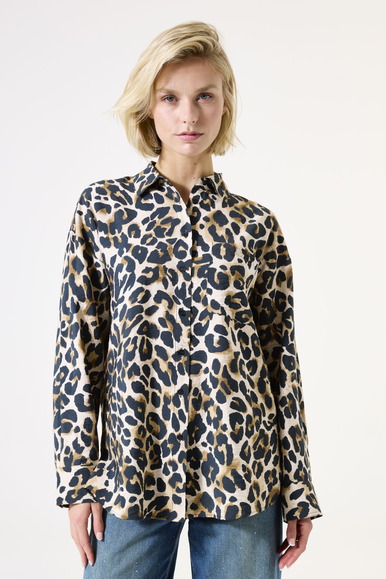 Garcia Hemdblusen beige