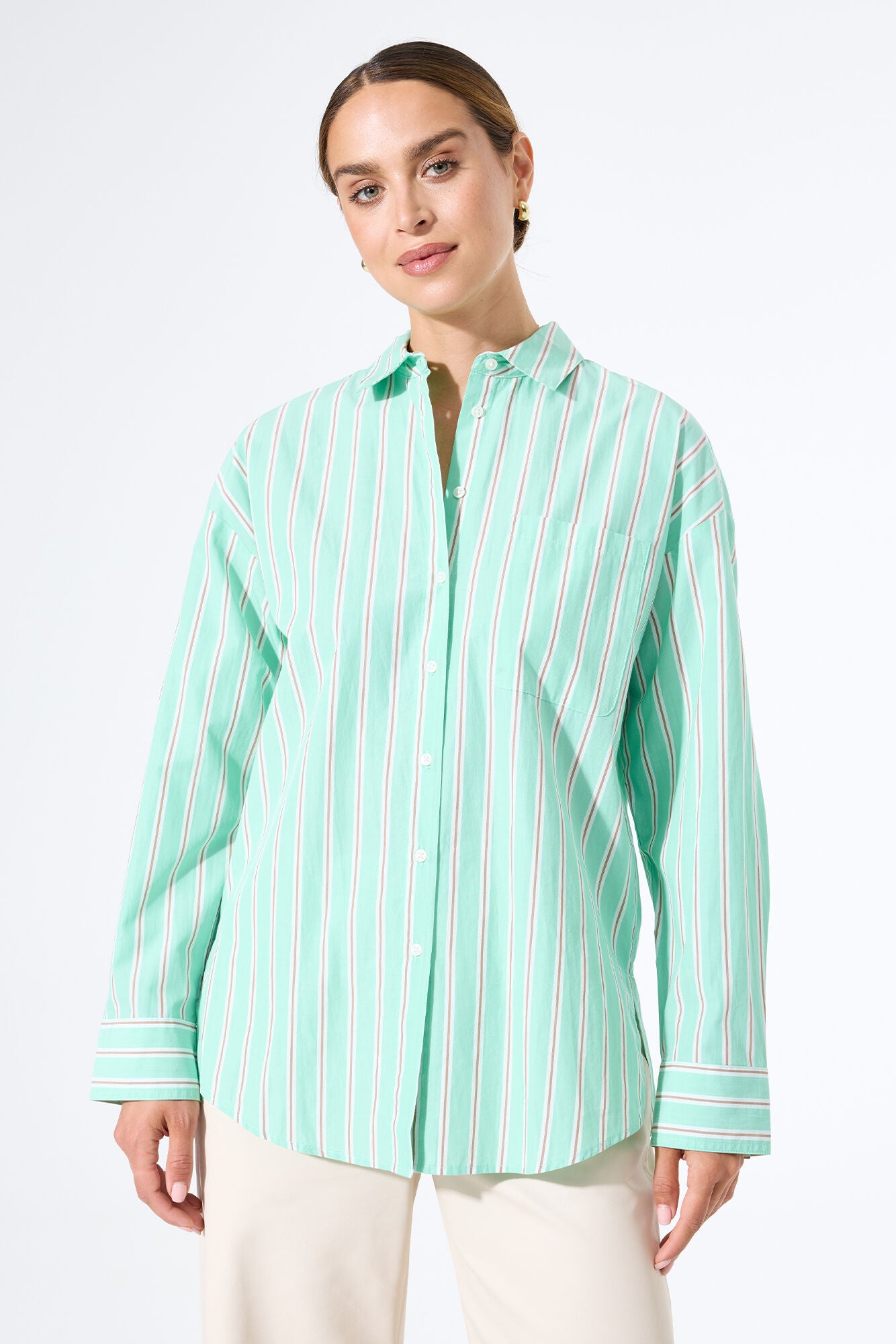 Garcia Hemdblusen grün