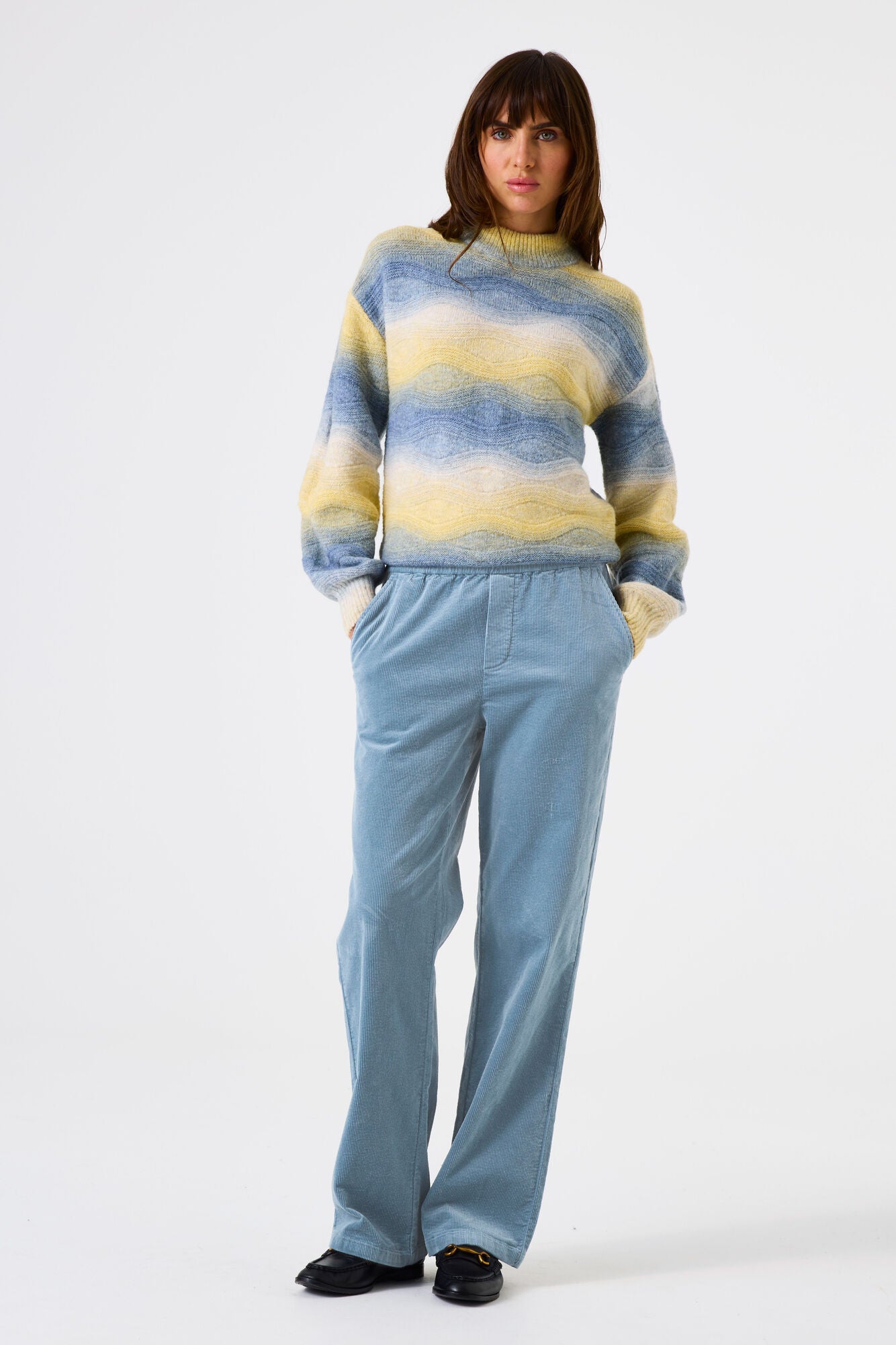 Garcia Businesshosen blau