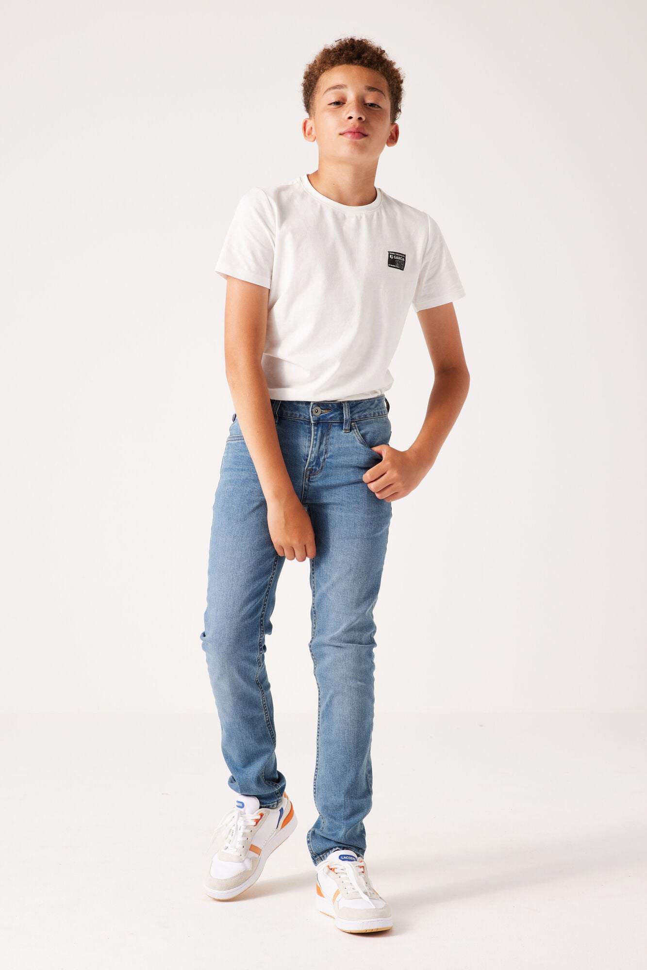Garcia Jeans & Hosen hellblau