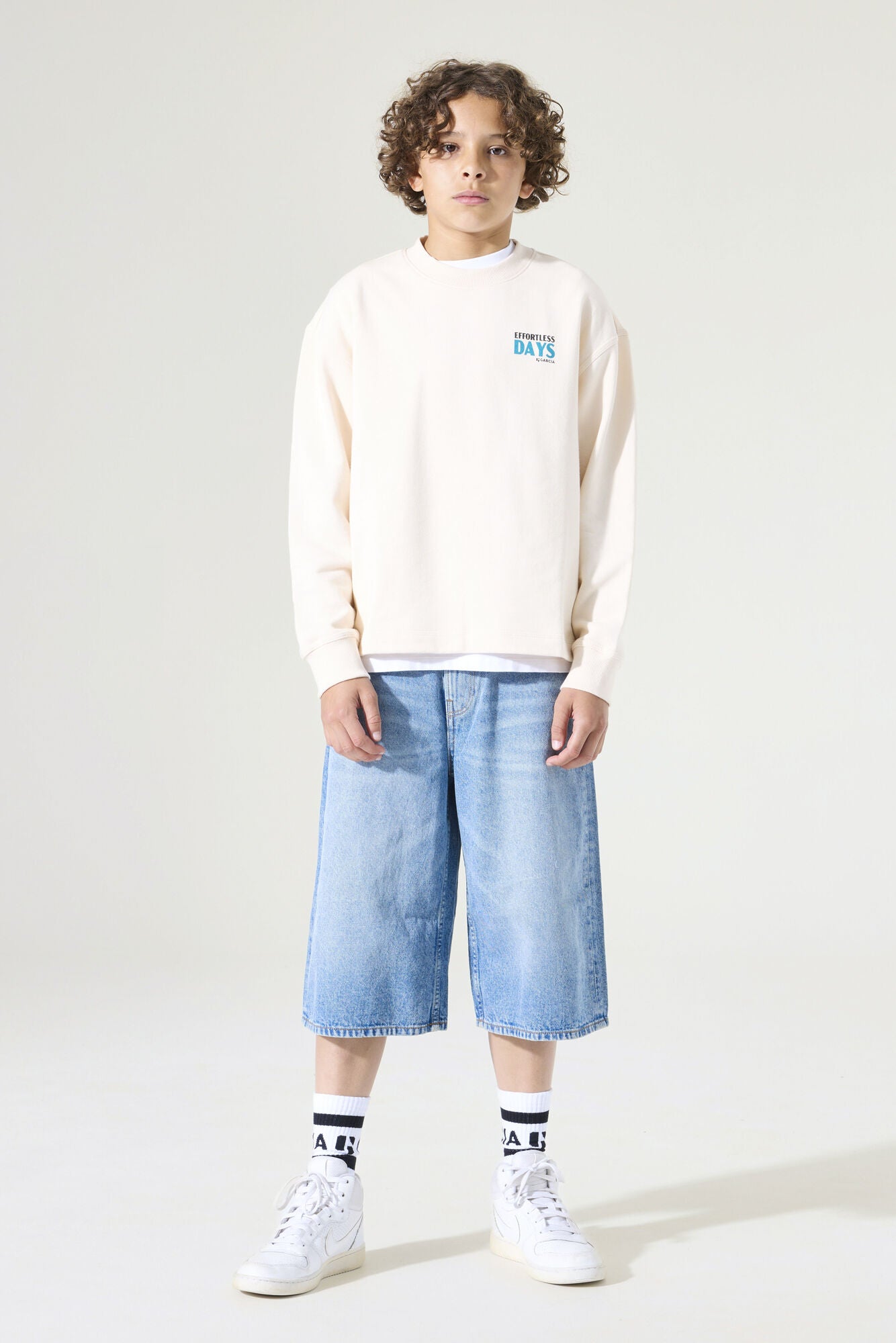 Garcia Jeans & Hosen hellblau