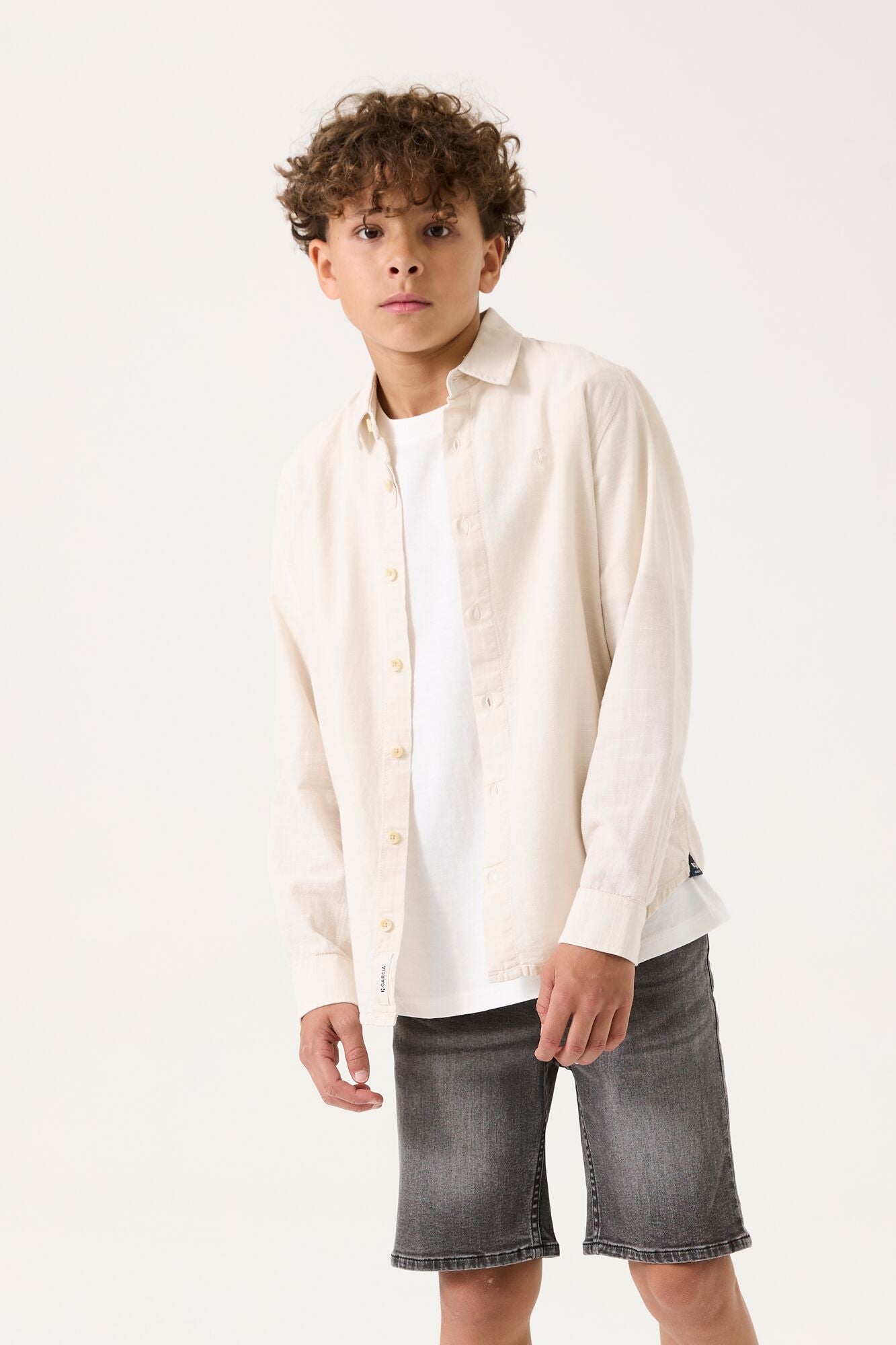 Garcia Shirts & Hemden beige