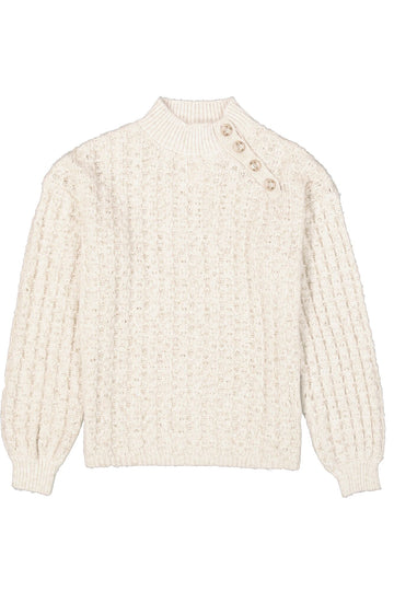 Pullover mit Strickmuster