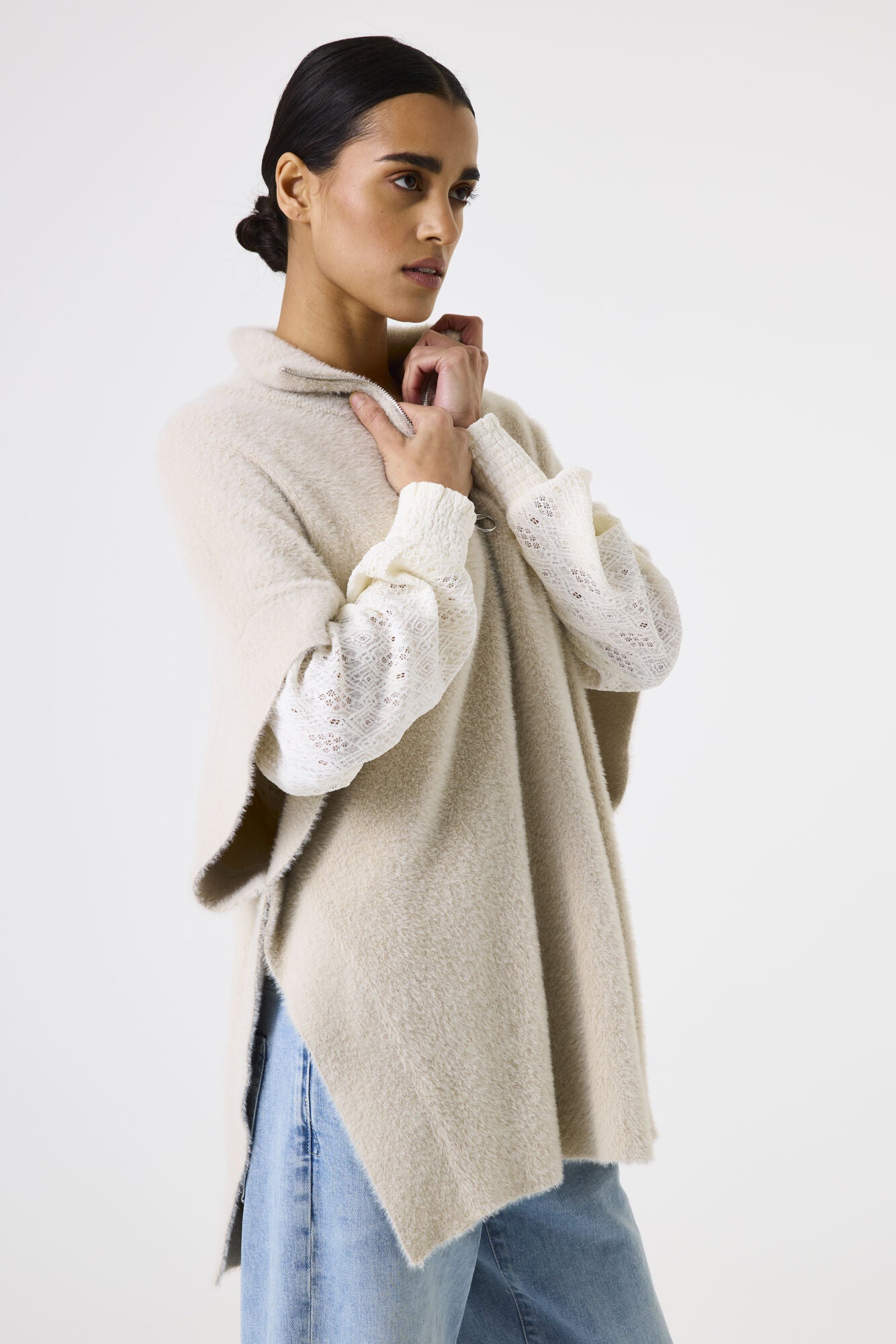 Garcia Strickjacken beige
