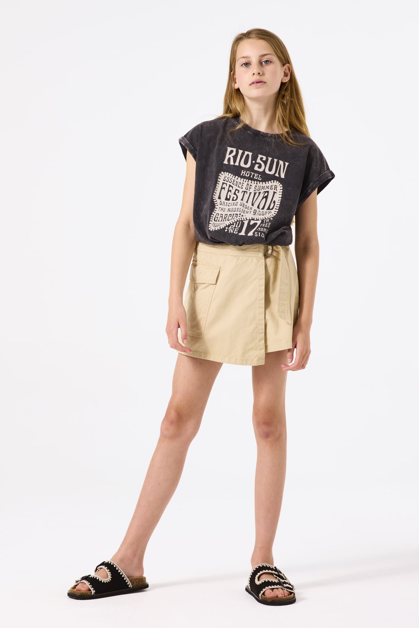 Garcia Jeans & Hosen beige