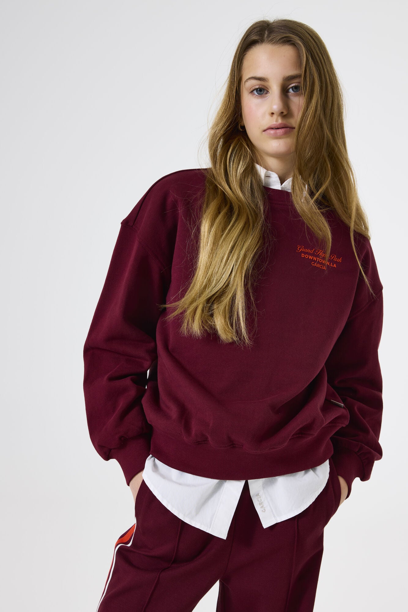 Garcia Pullis & Sweats dunkelrot