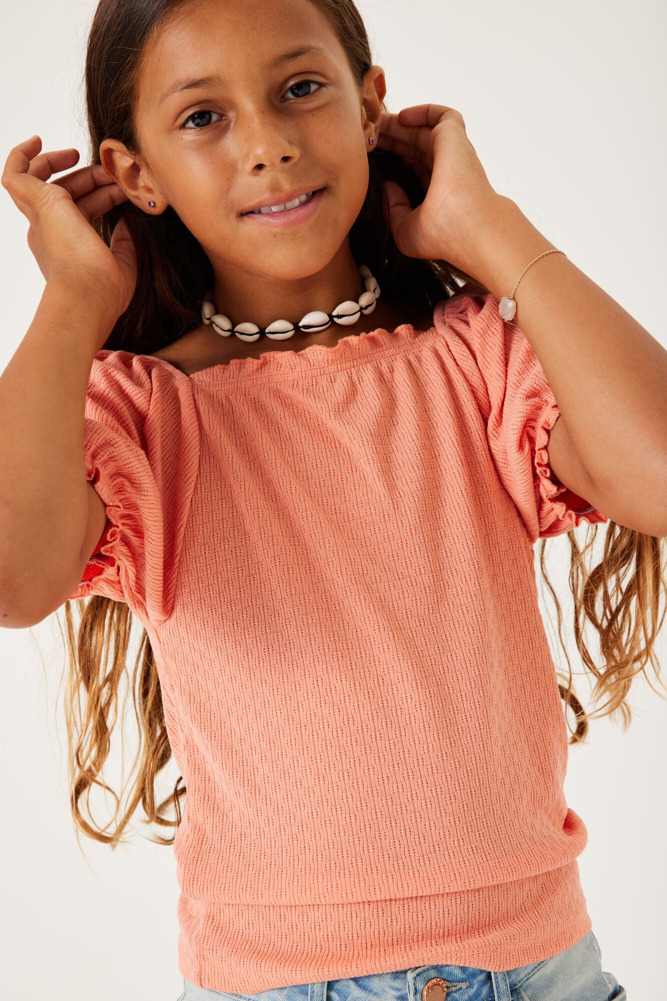 Garcia Shirts & Blusen koralle