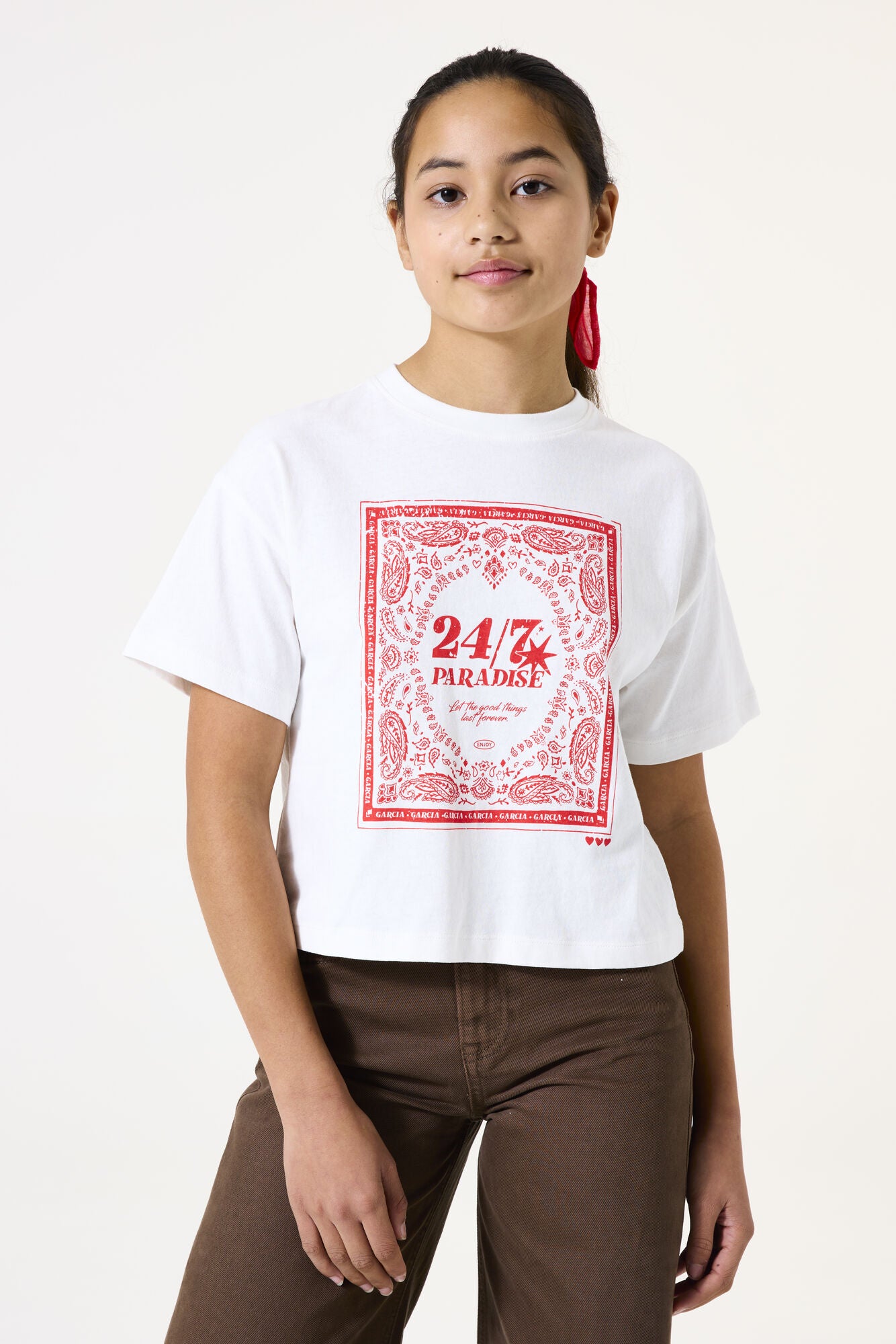 Garcia Shirts & Blusen weiß