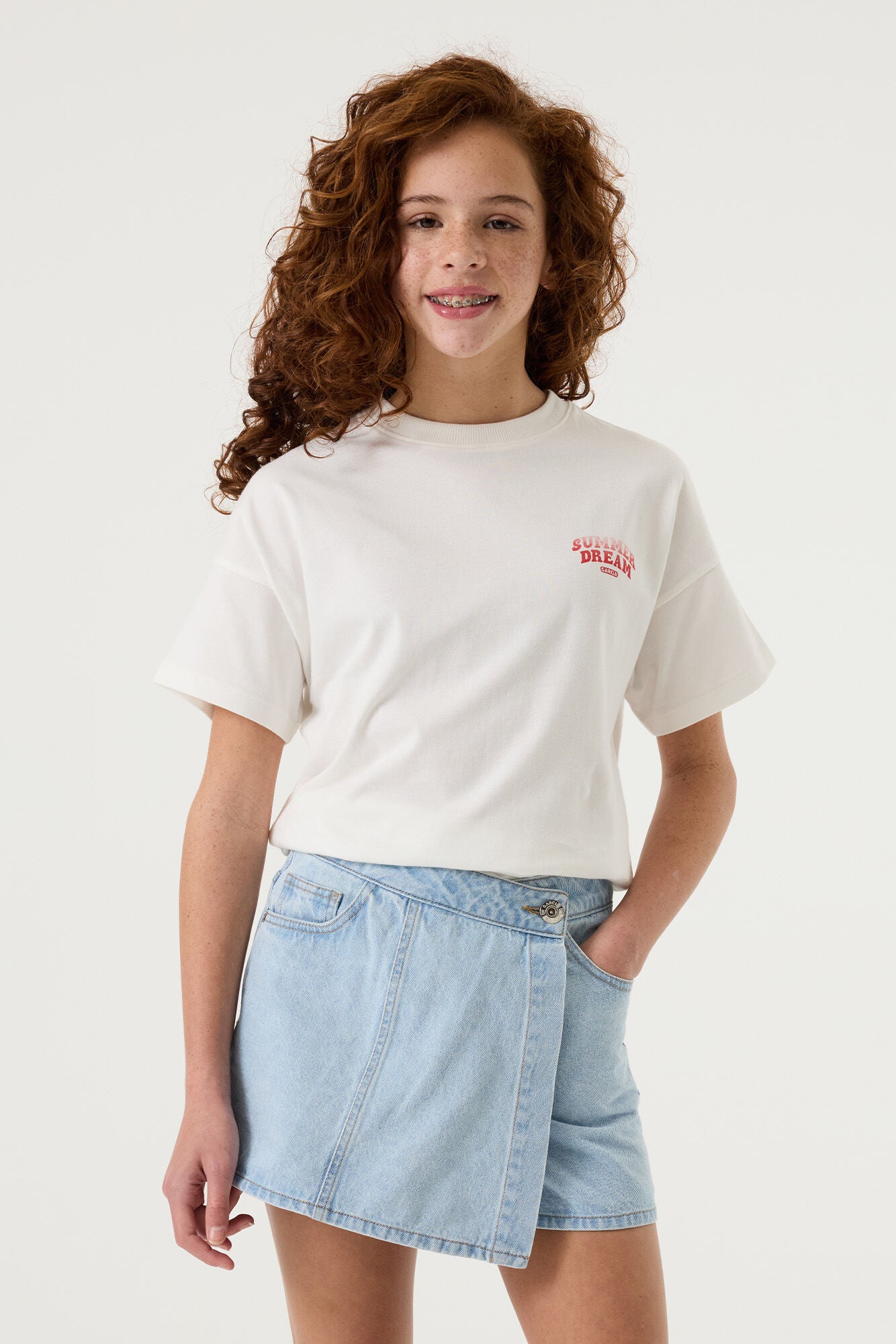 Garcia Shirts & Blusen weiß