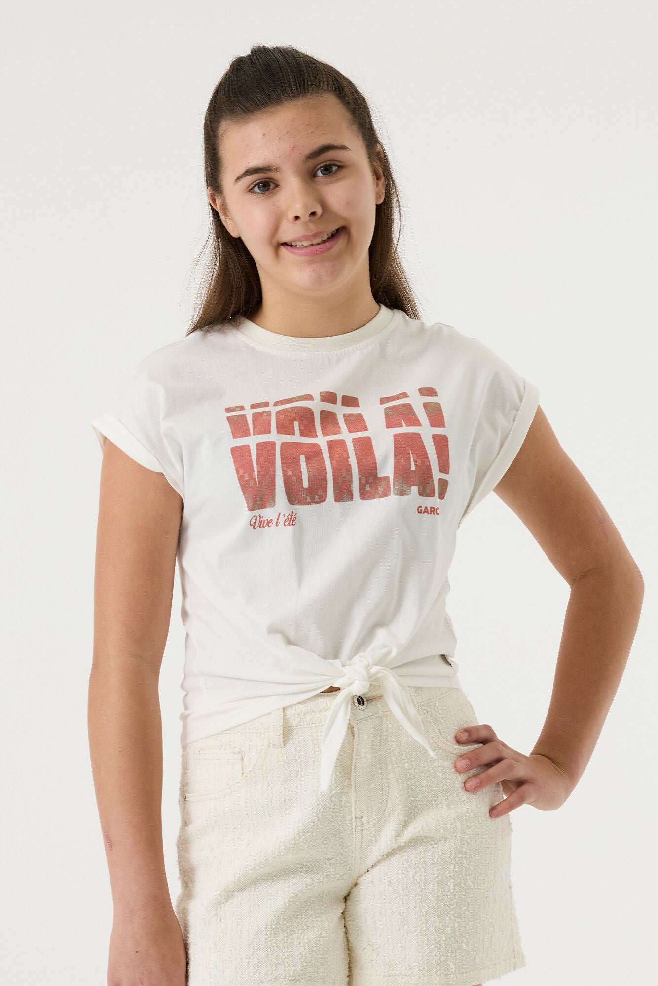 Garcia Shirts & Blusen weiß