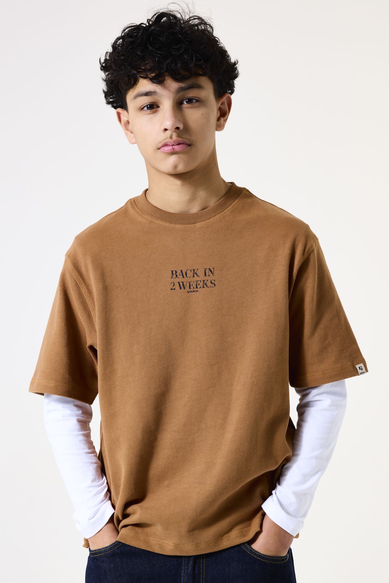 Garcia Shirts & Hemden braun