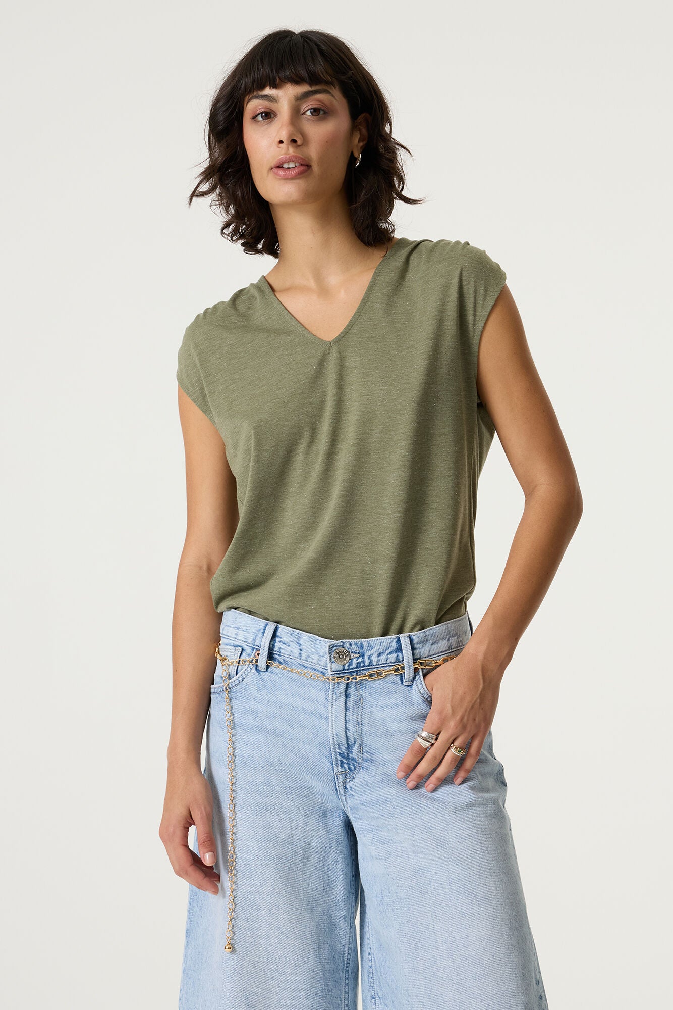 Garcia T-Shirts oliv