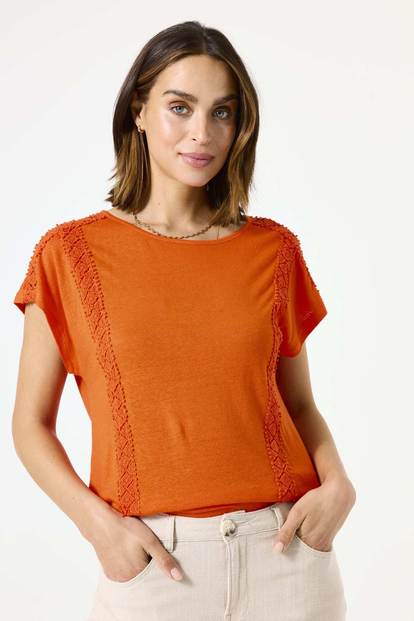 Garcia T-Shirts orange