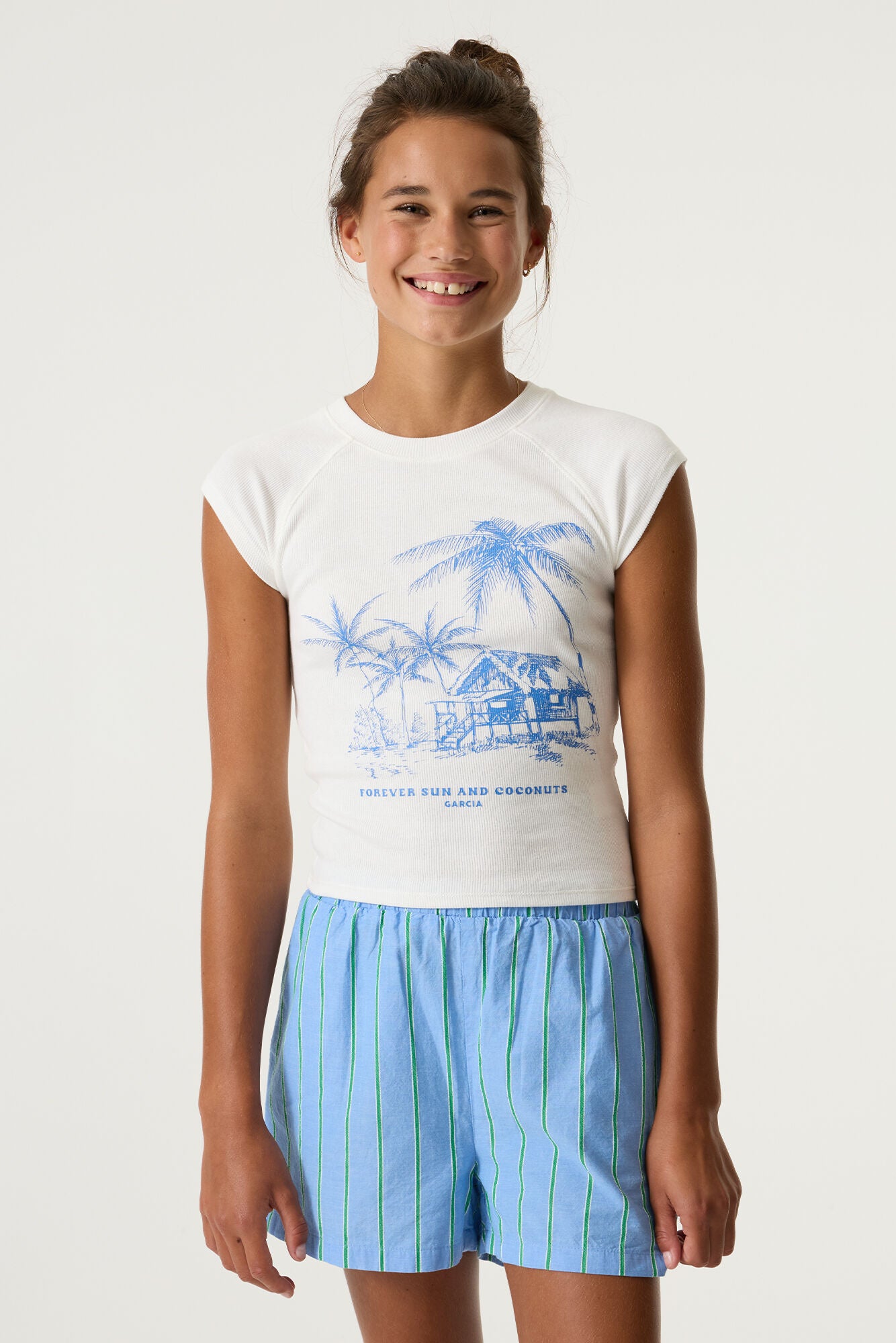 Garcia Shirts & Blusen weiß