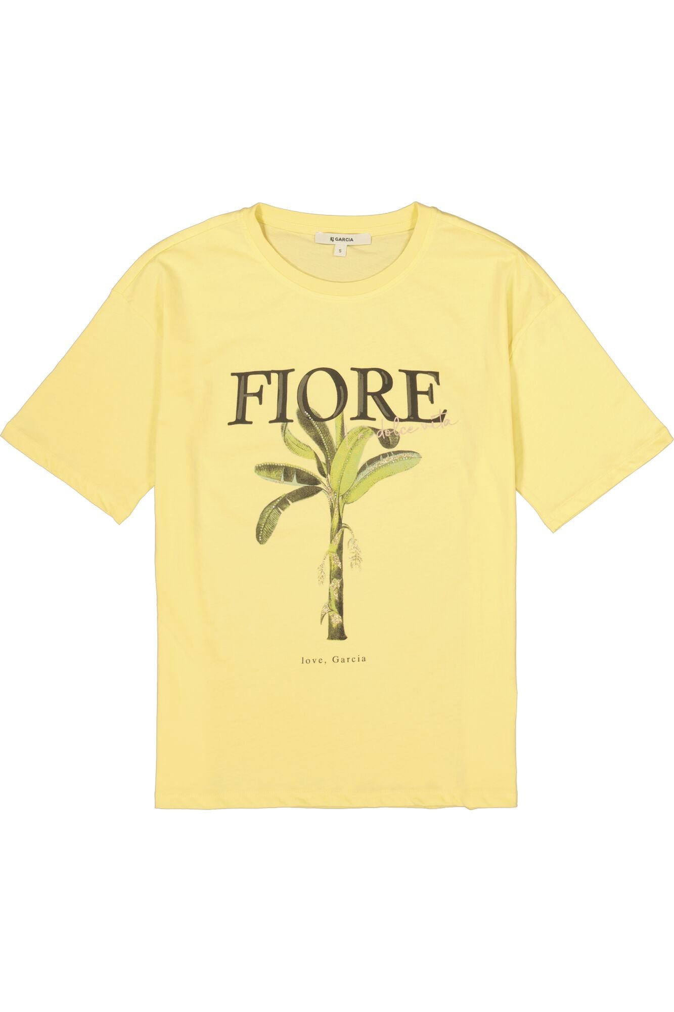 Garcia T-Shirts gelb