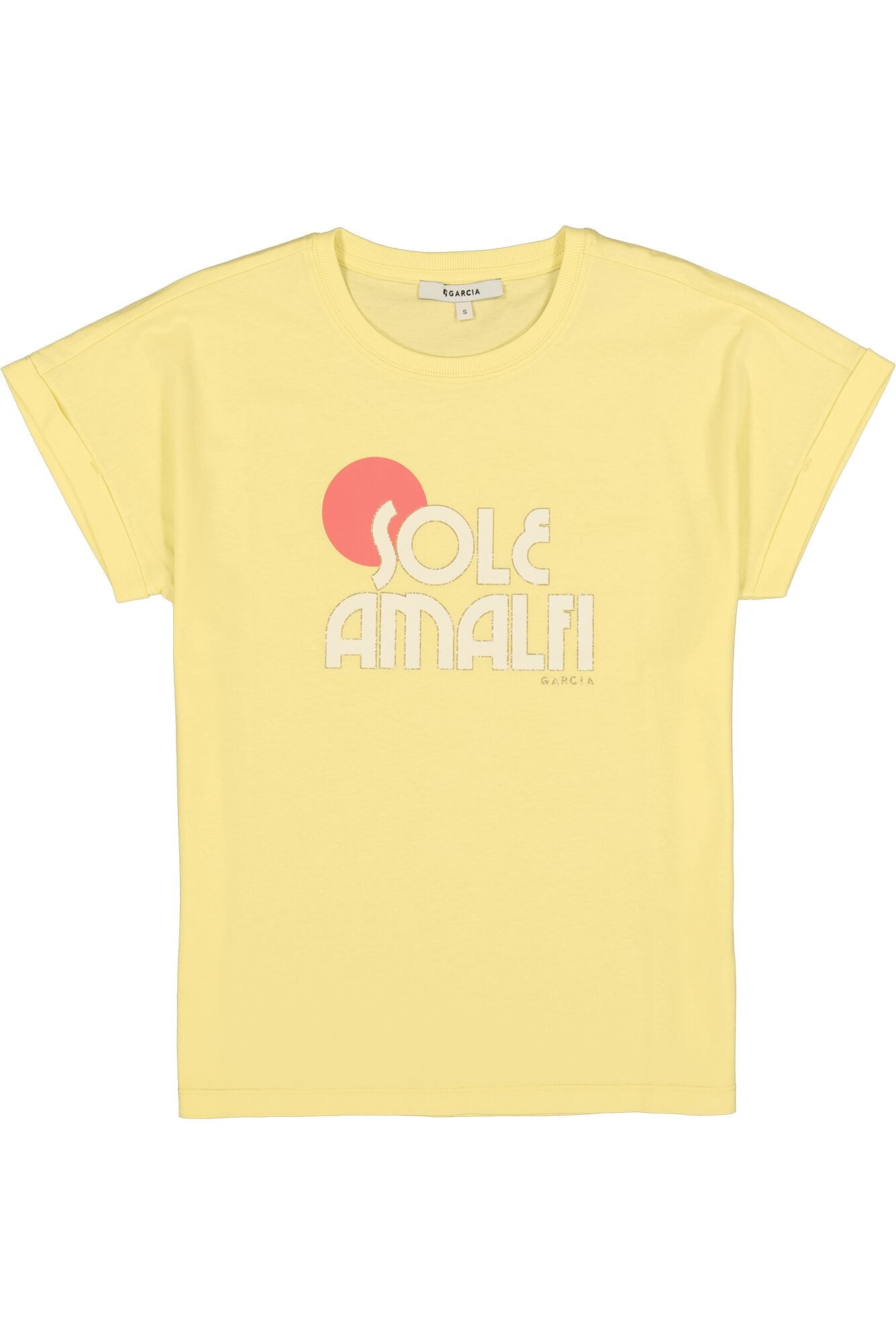 Garcia T-Shirts gelb