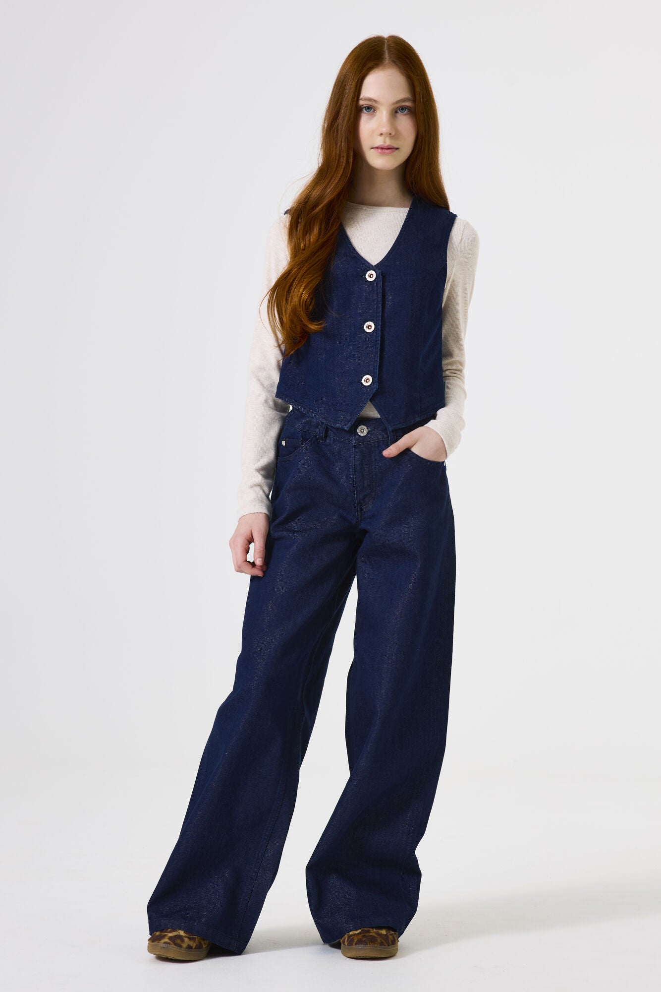 Garcia Jeans & Hosen blau