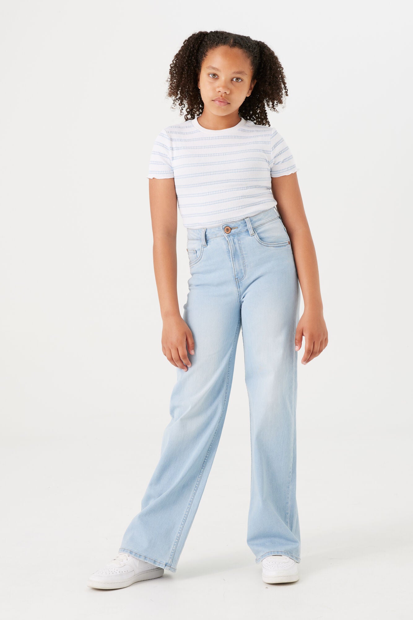 Garcia Jeans & Hosen hellblau
