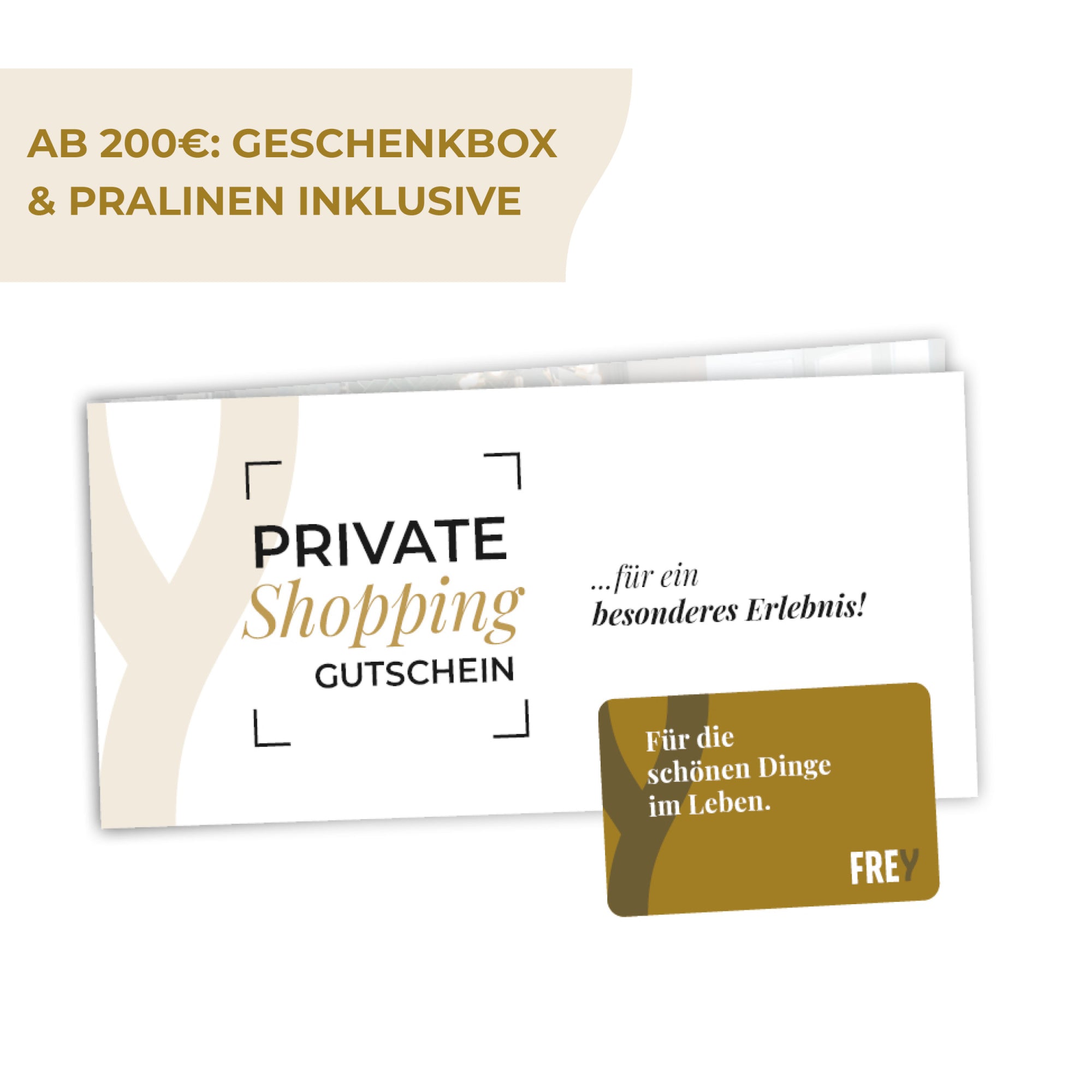 Gutscheine FREY Gutscheine gold
