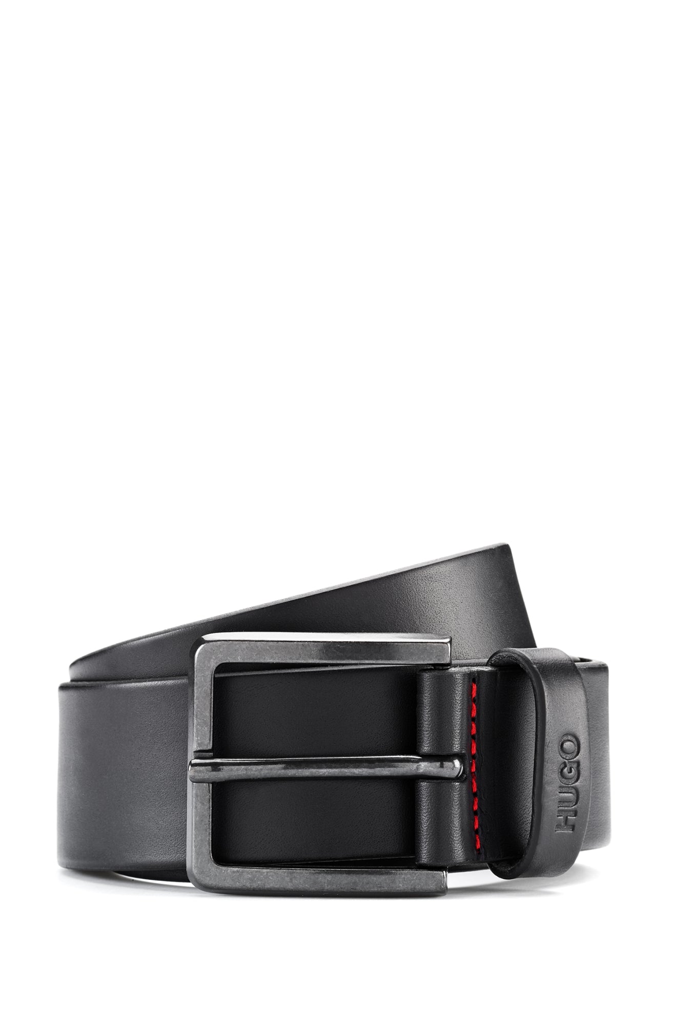 HUGO Gürtel schwarz