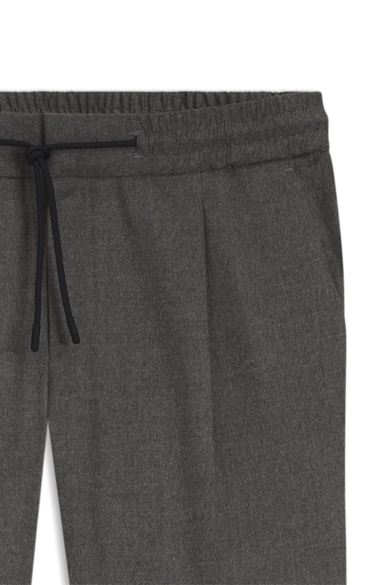 HUGO Businesshosen  grau