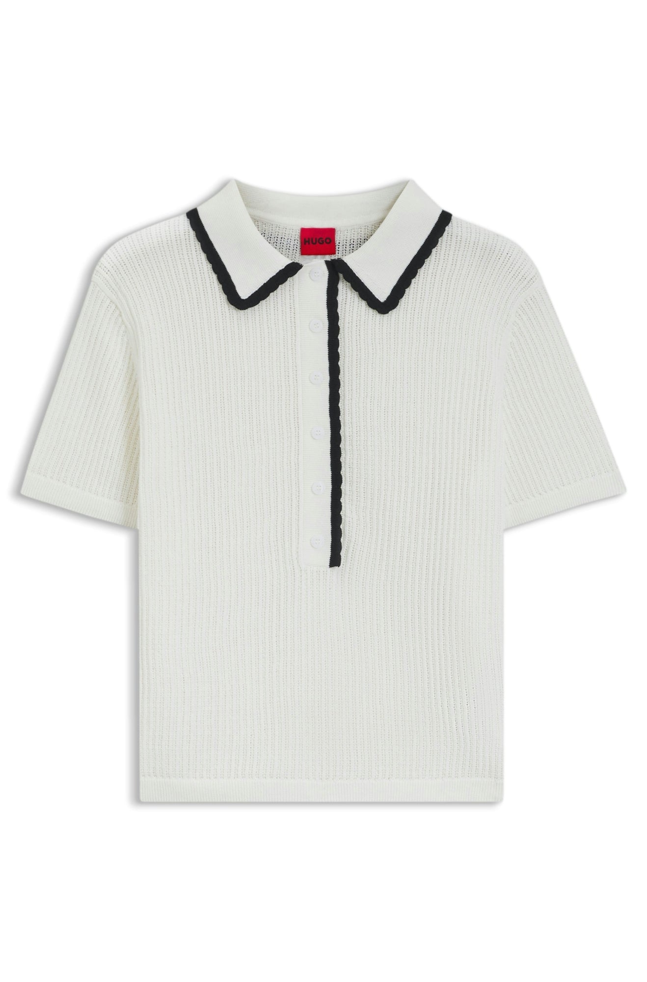 HUGO Pullover weiß