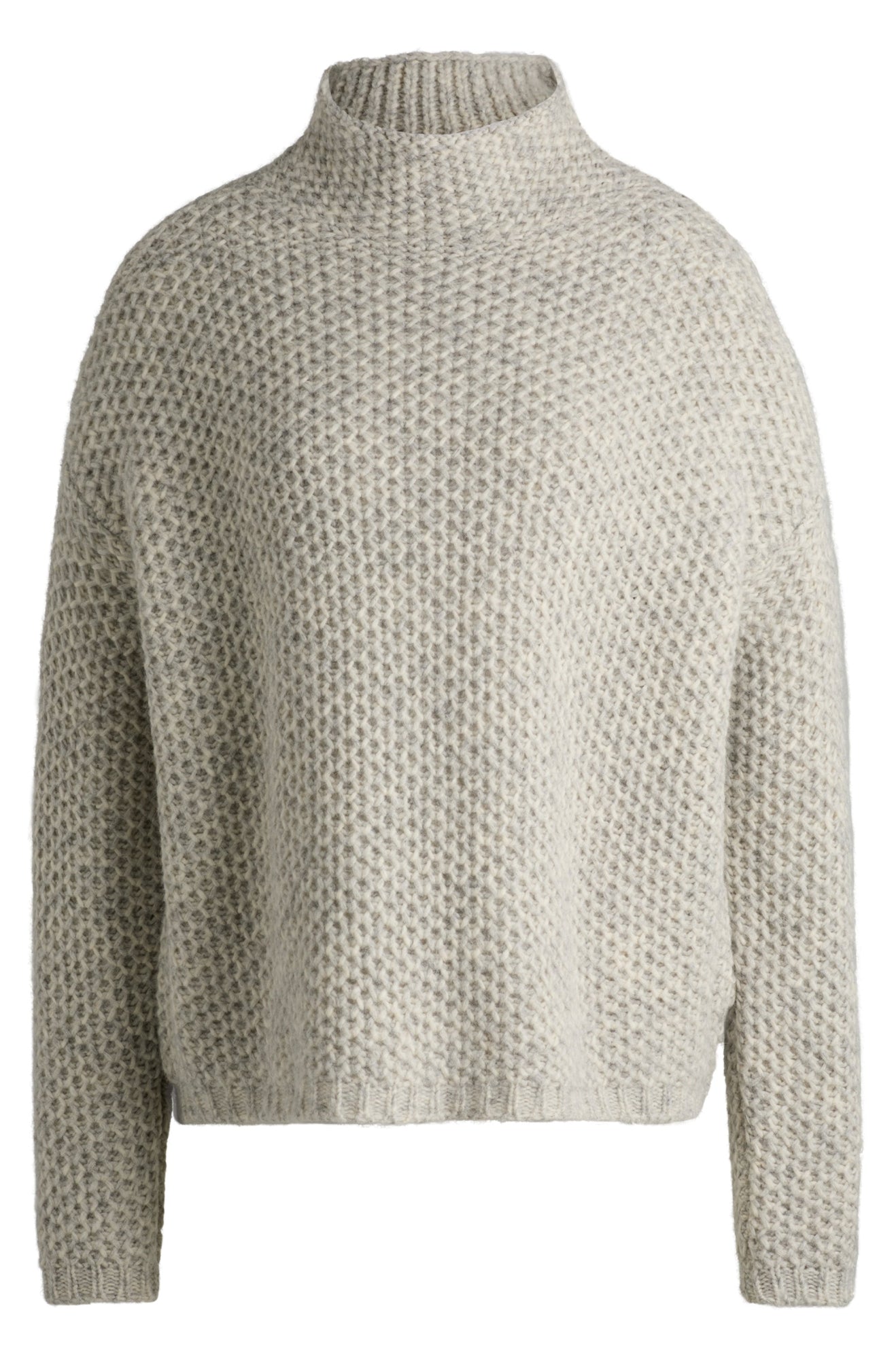 HUGO Pullover hellgrau