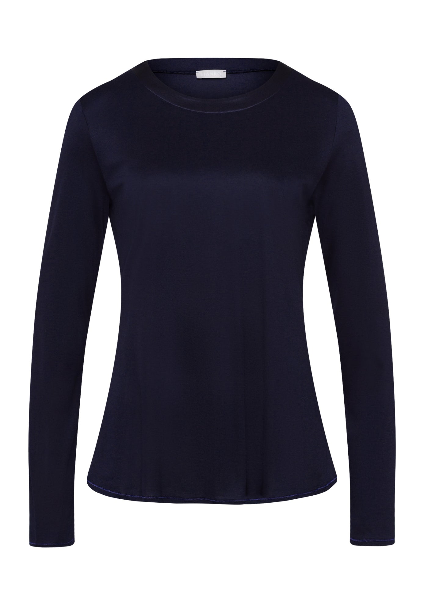 Hanro Pyjamashirts dunkelblau