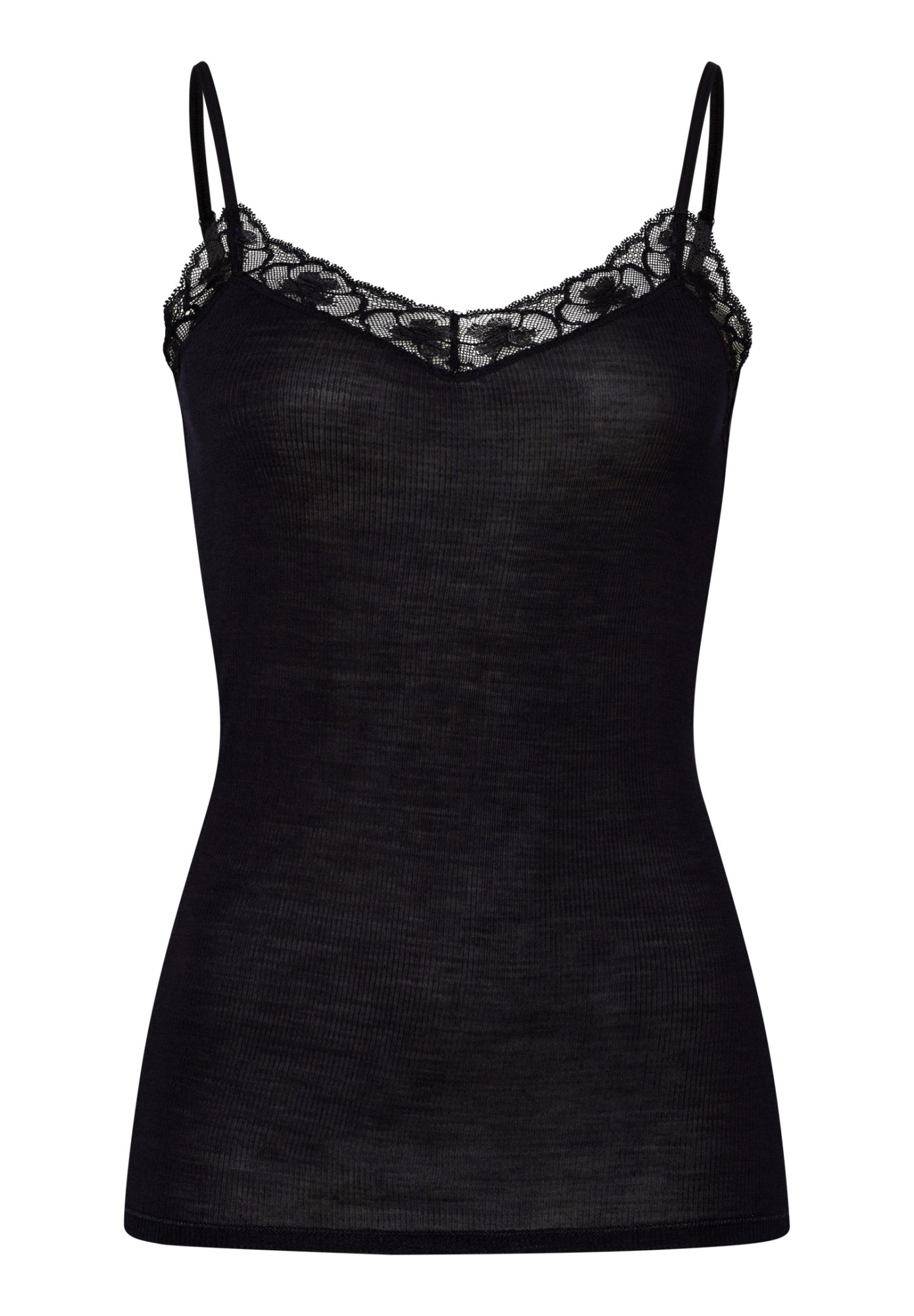 Hanro Pyjamashirts schwarz
