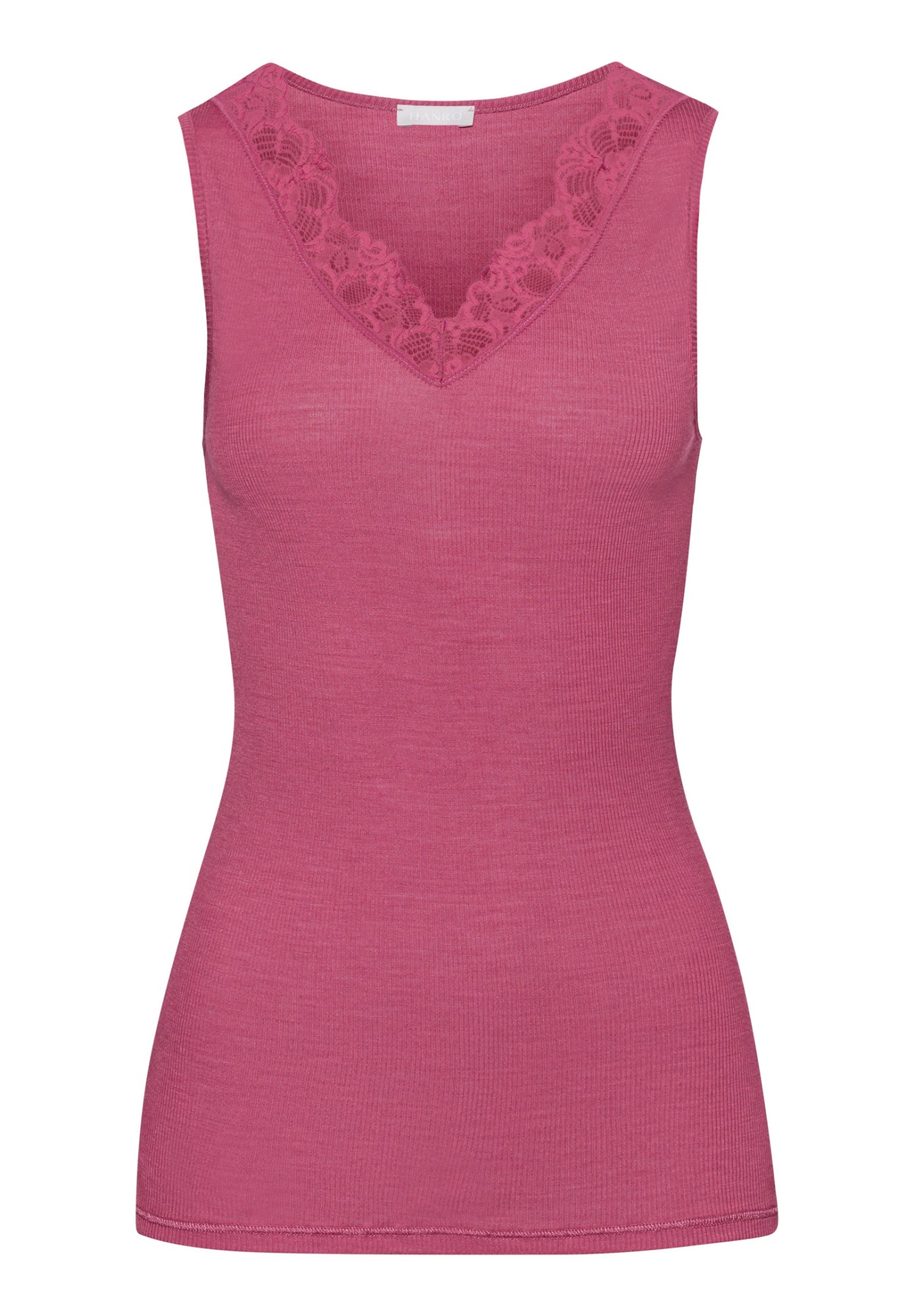 Hanro Pyjamashirts rosa