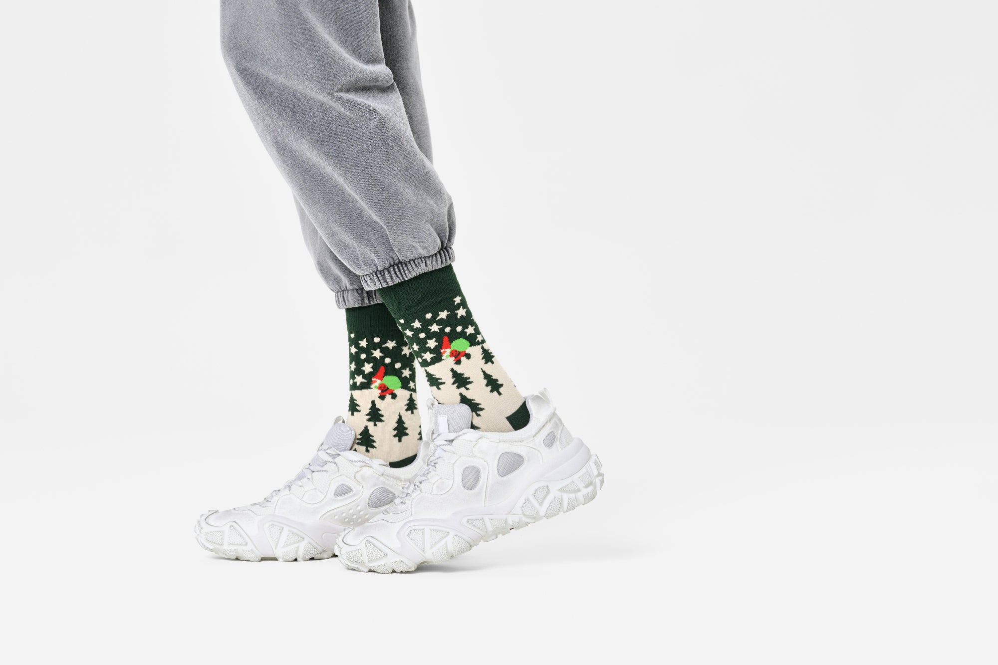 Happy Socks Socken dunkelgrün