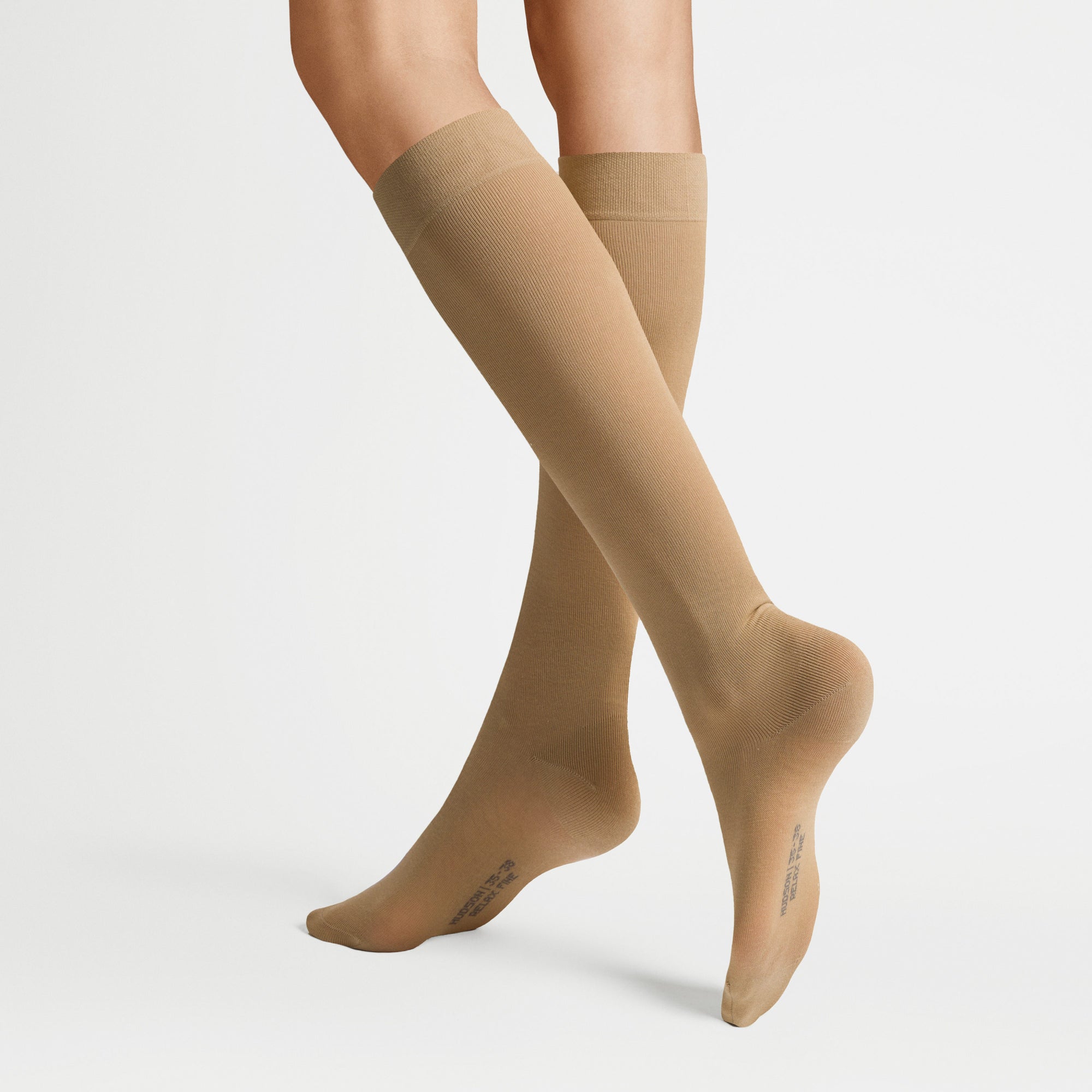 Hudson Strümpfe beige