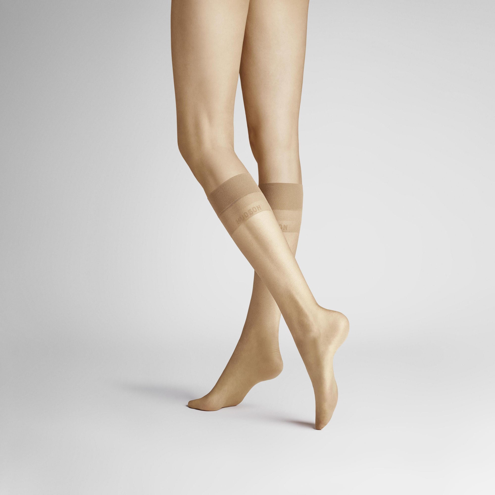 Hudson Strümpfe creme