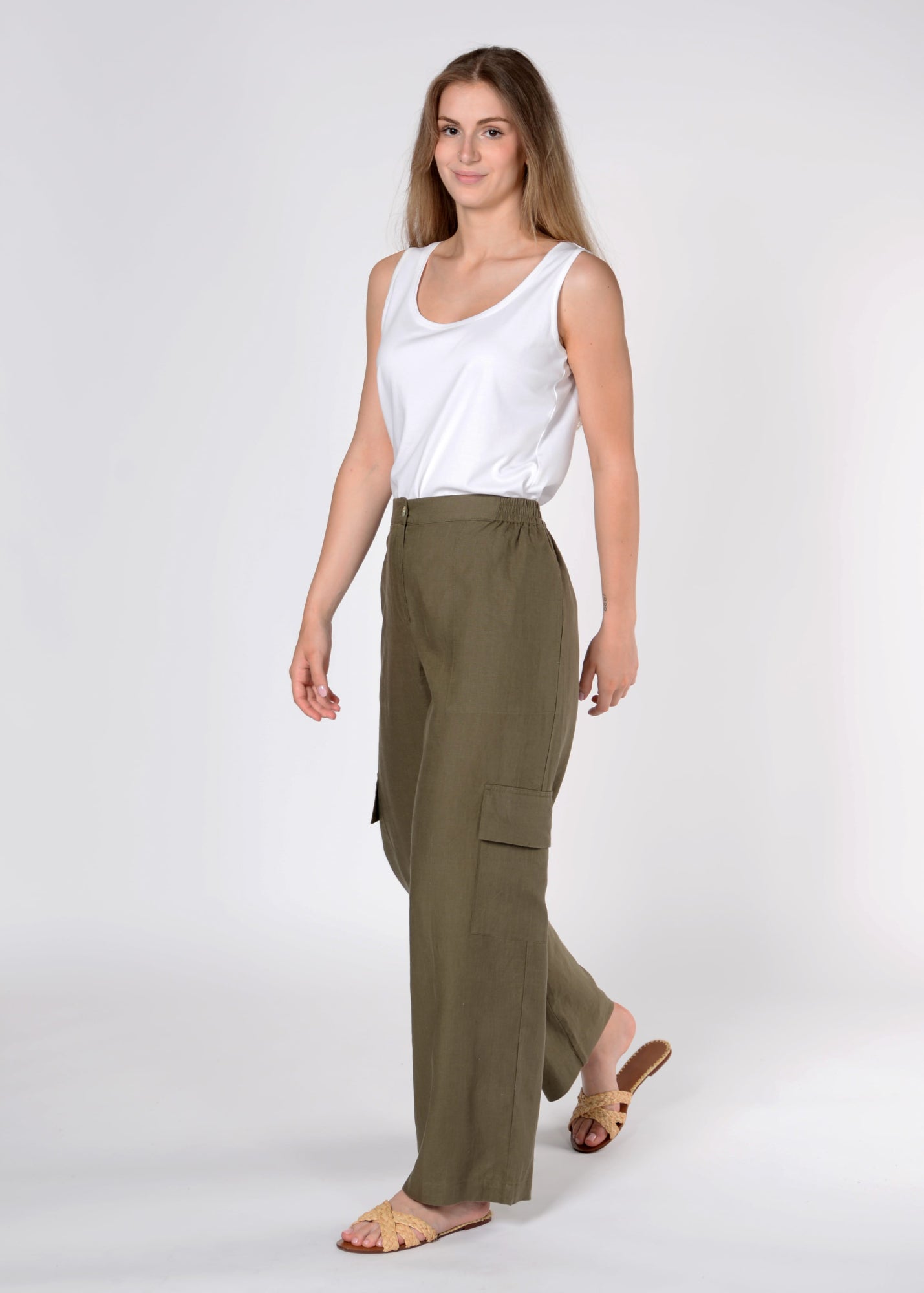 In Linea Hosen khaki
