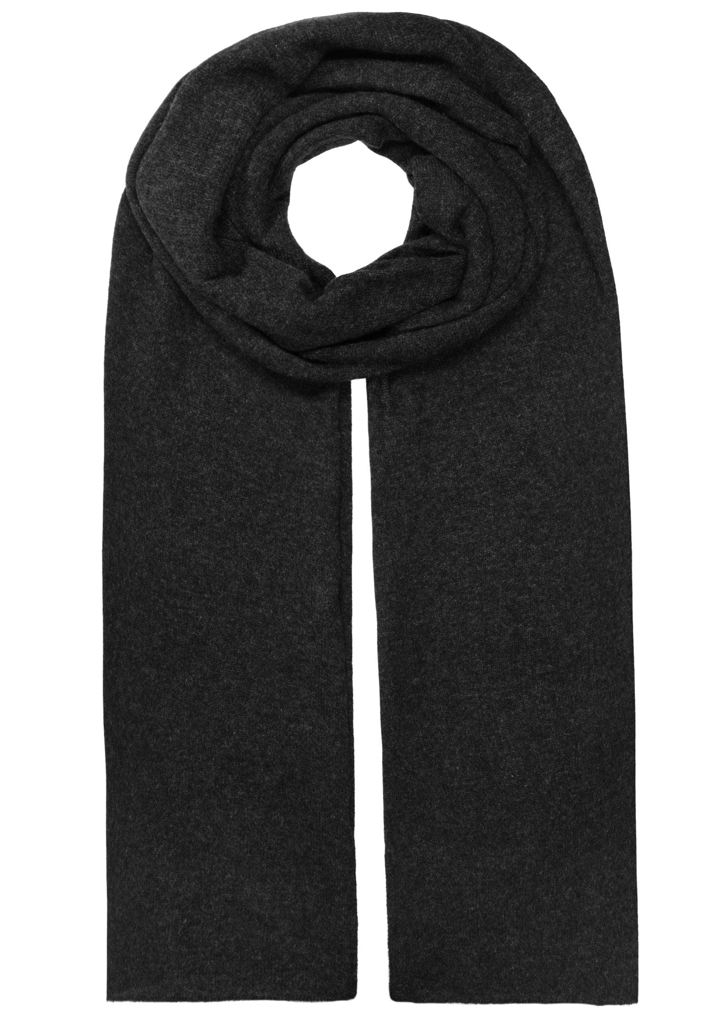 In Linea Schals dunkelgrau